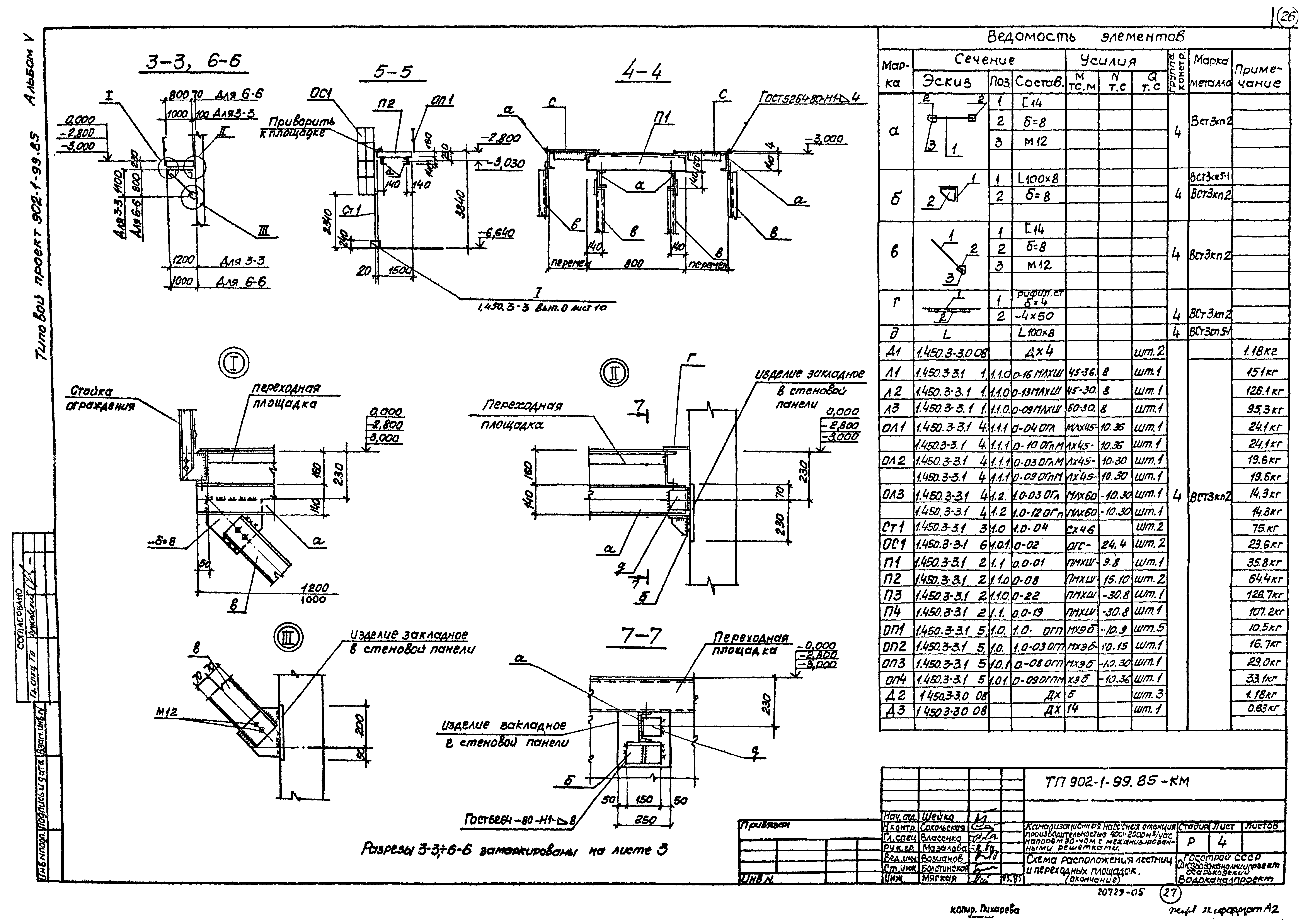 Типовой проект 902-1-99.85