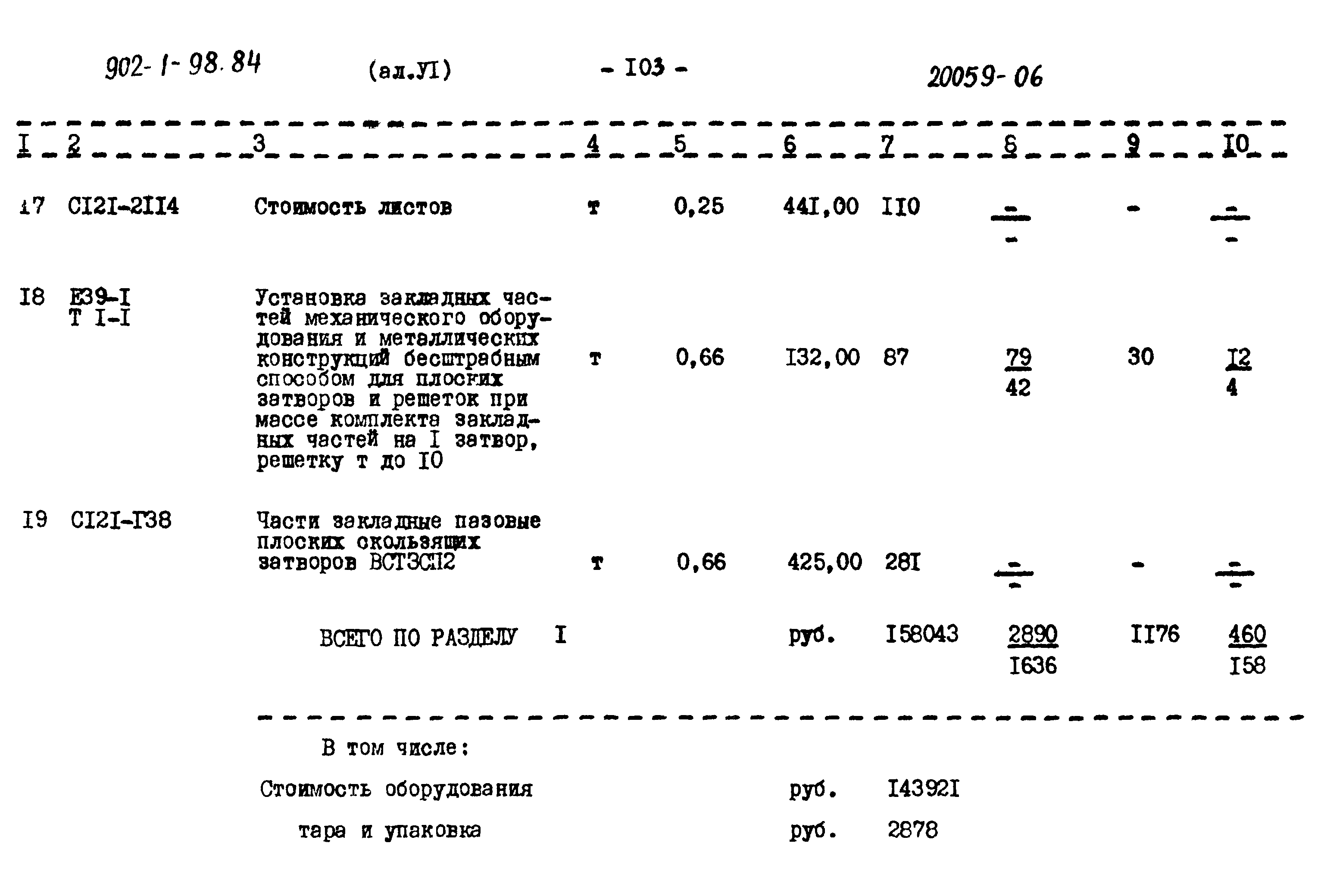 Типовой проект 902-1-98.84