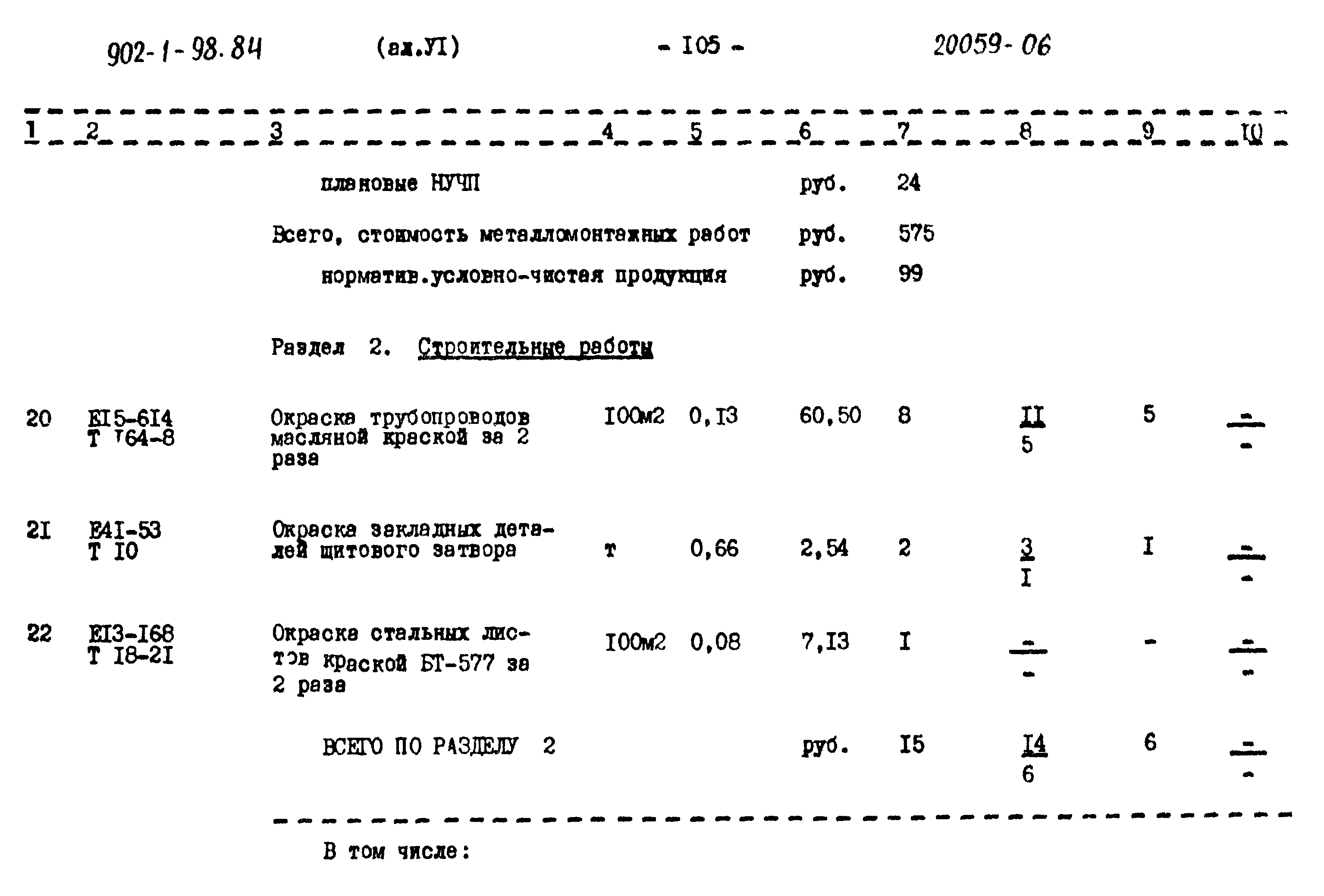 Типовой проект 902-1-98.84
