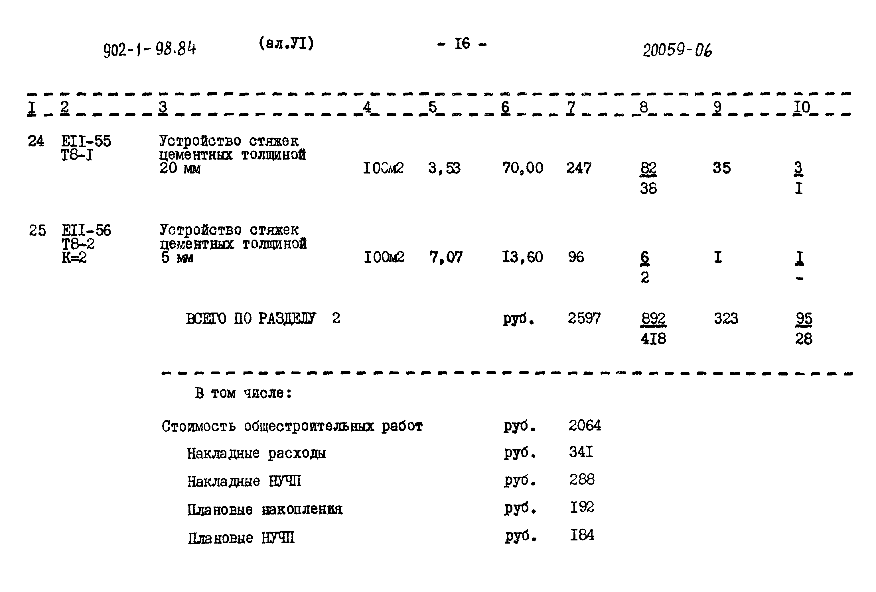 Типовой проект 902-1-98.84