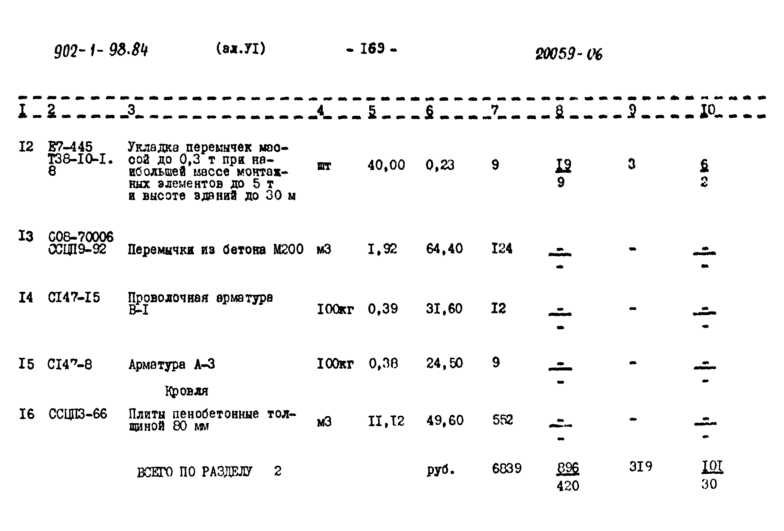 Типовой проект 902-1-98.84