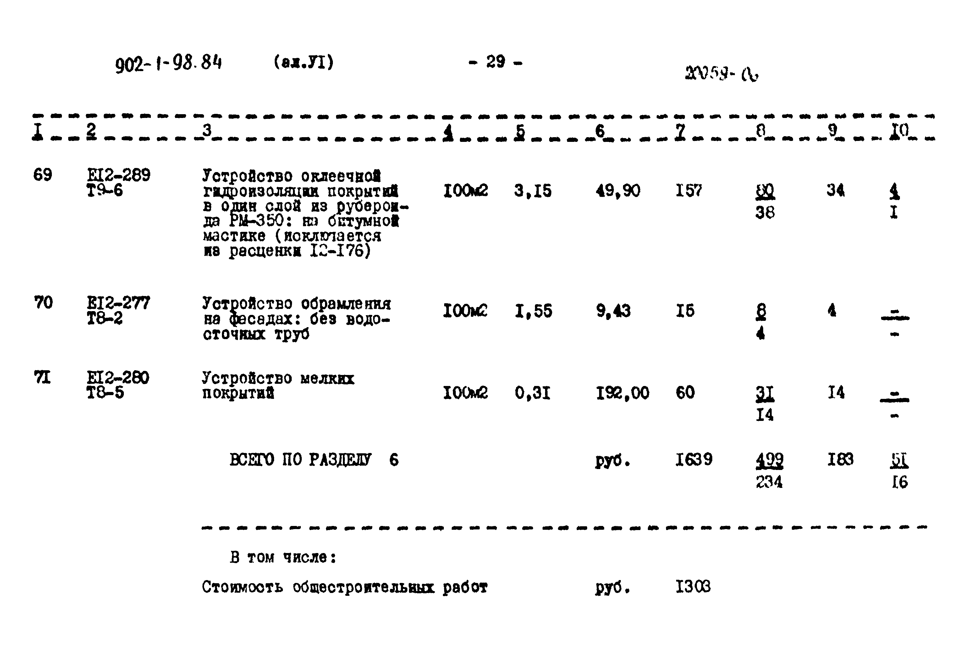 Типовой проект 902-1-98.84