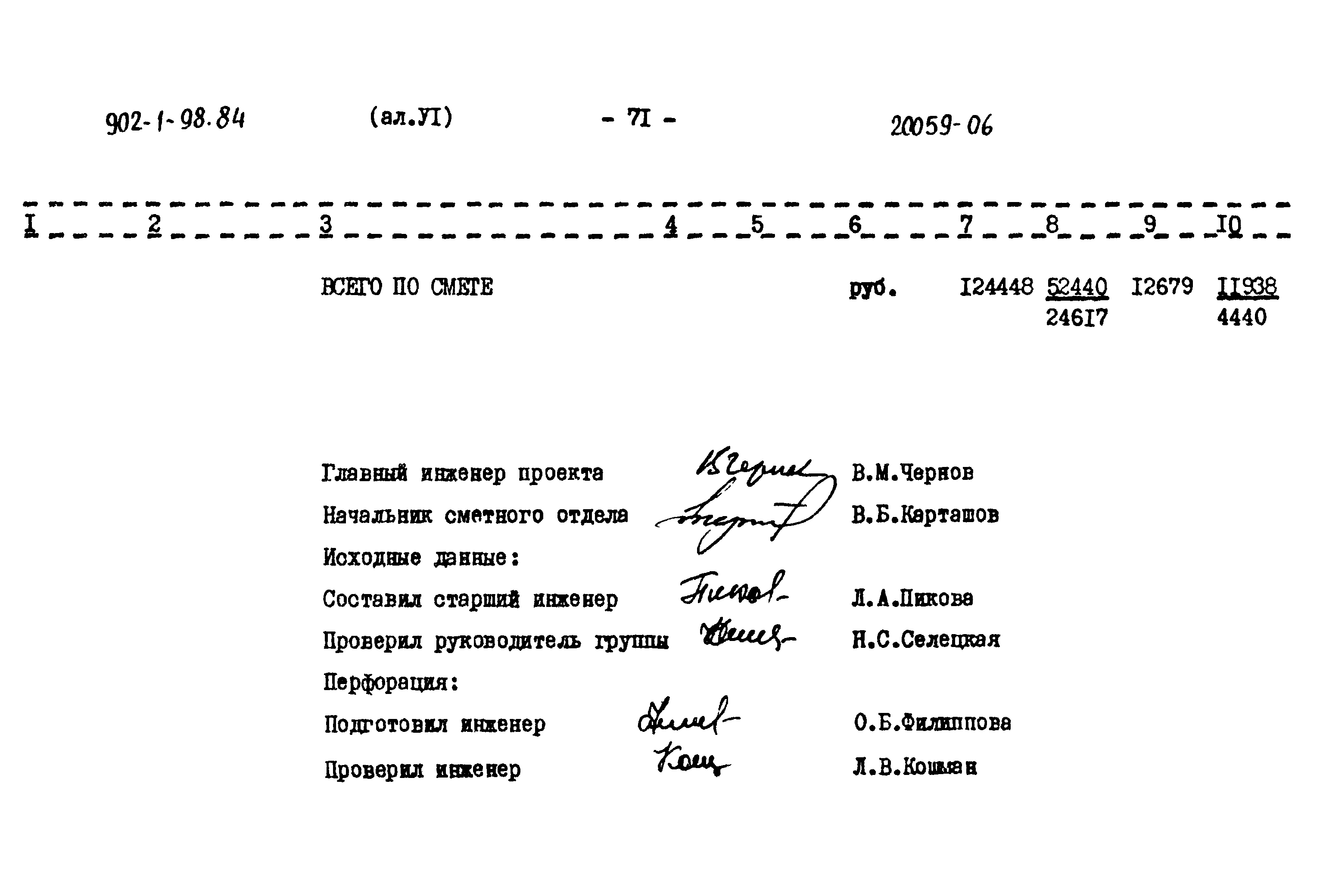 Типовой проект 902-1-98.84