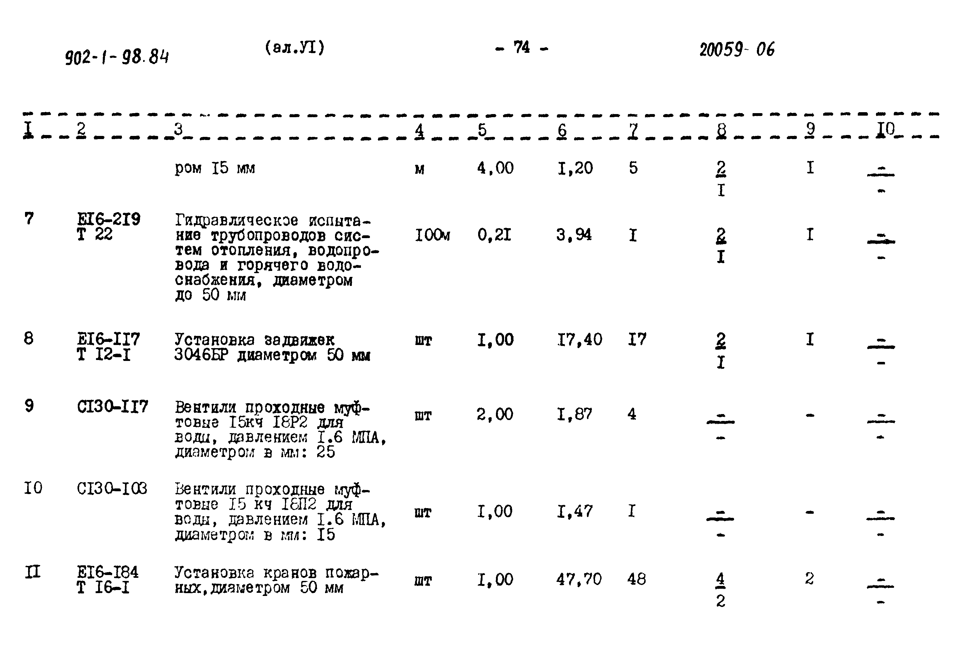 Типовой проект 902-1-98.84