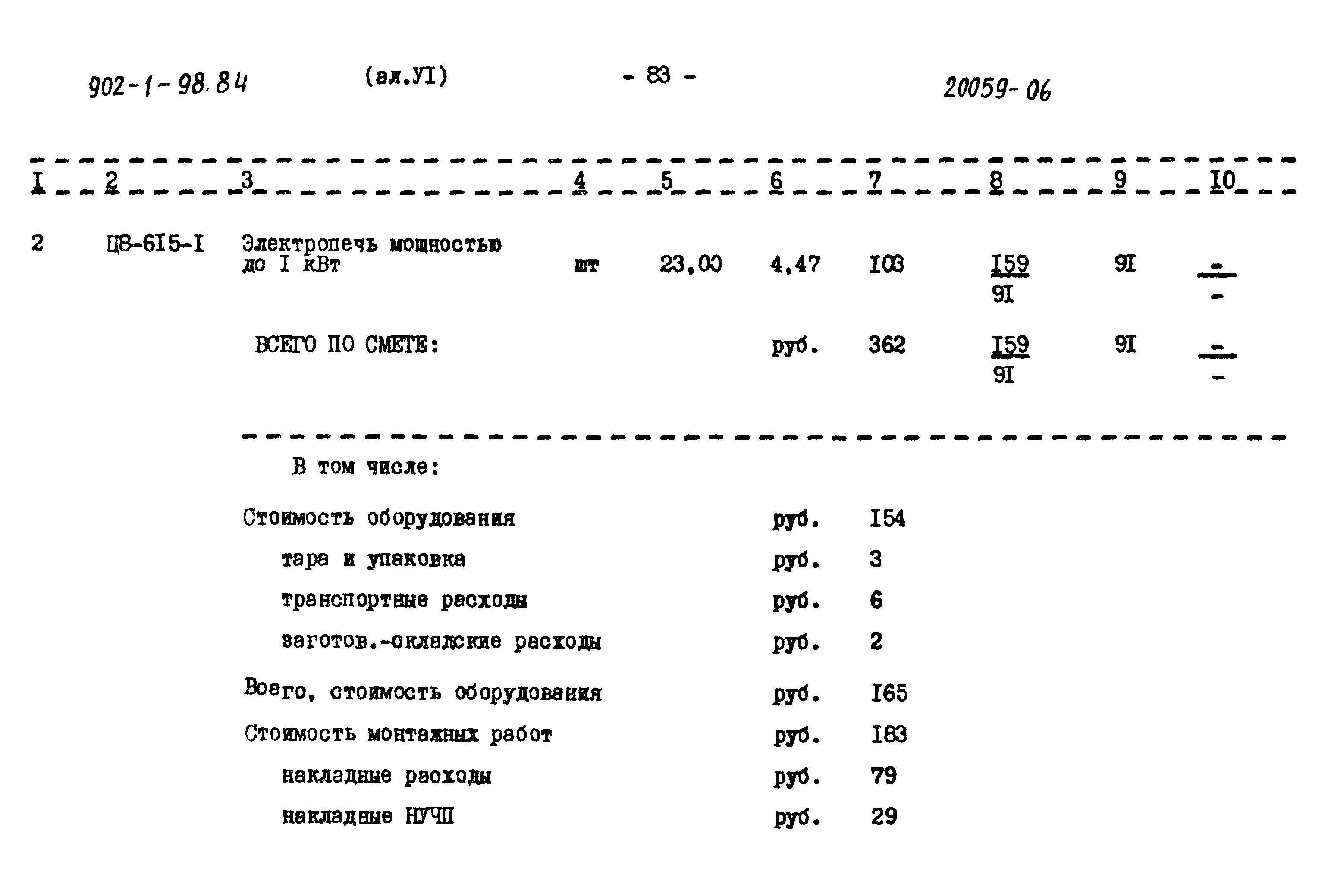 Типовой проект 902-1-98.84