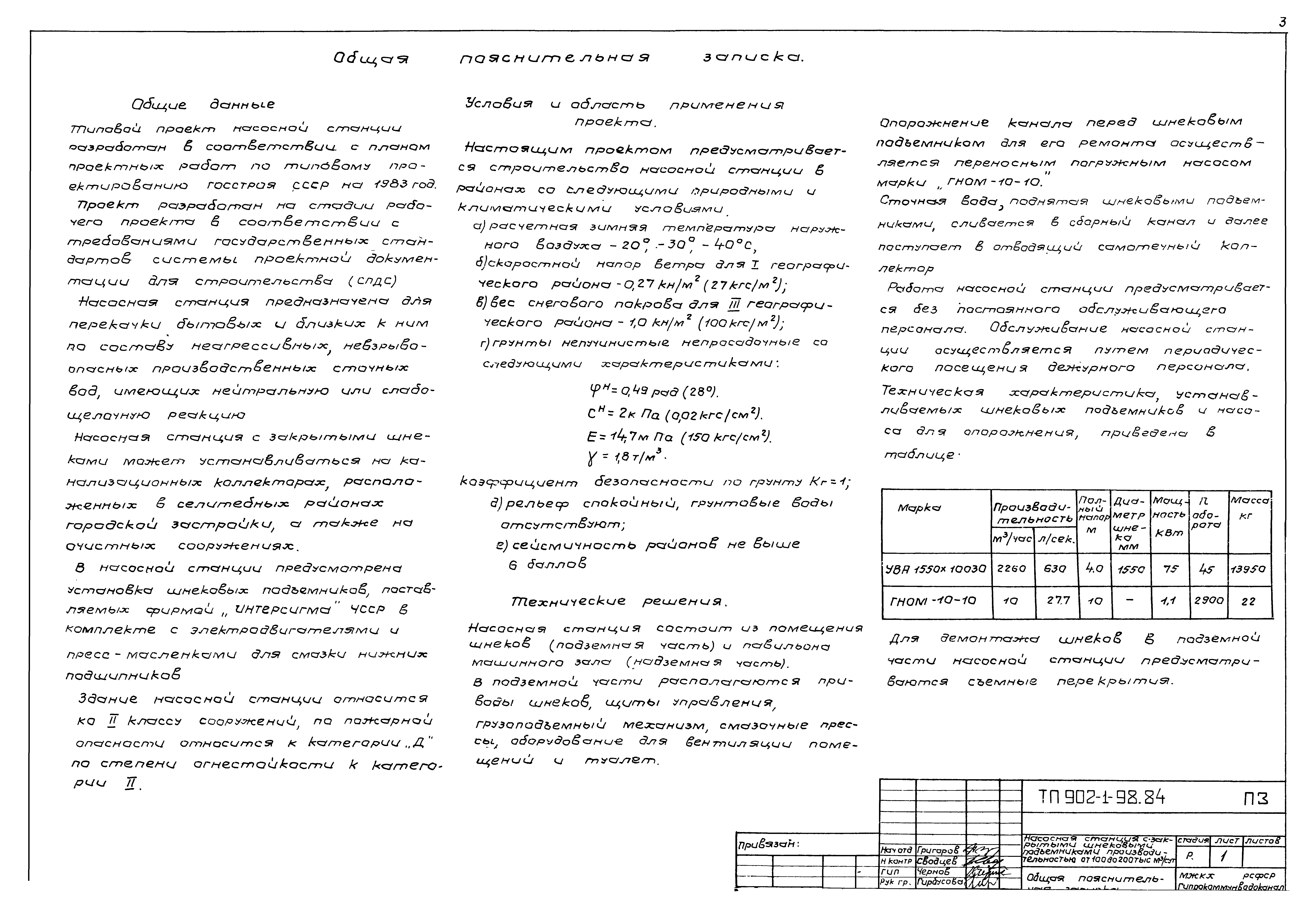 Типовой проект 902-1-98.84