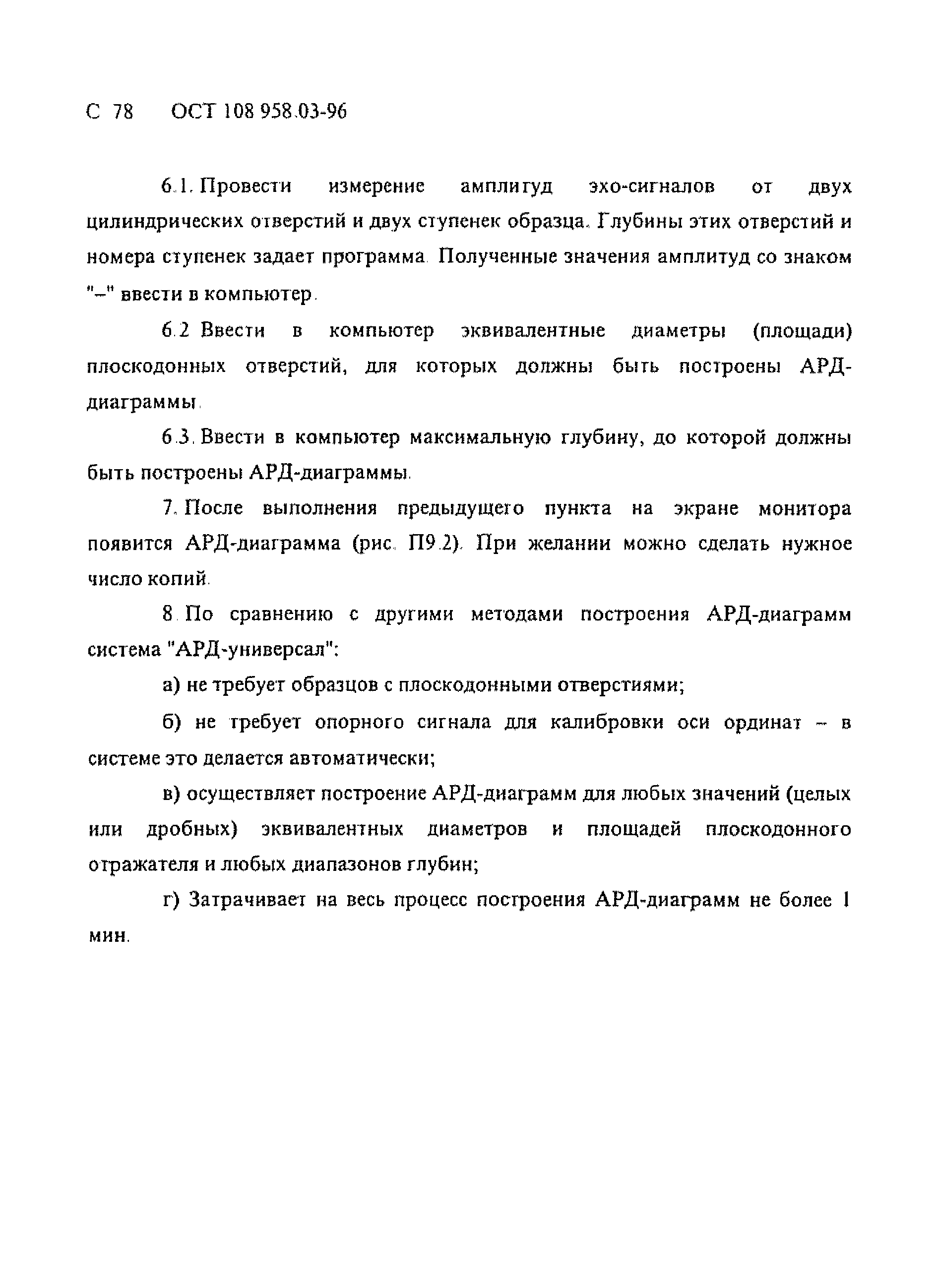 ОСТ 108.958.03-96