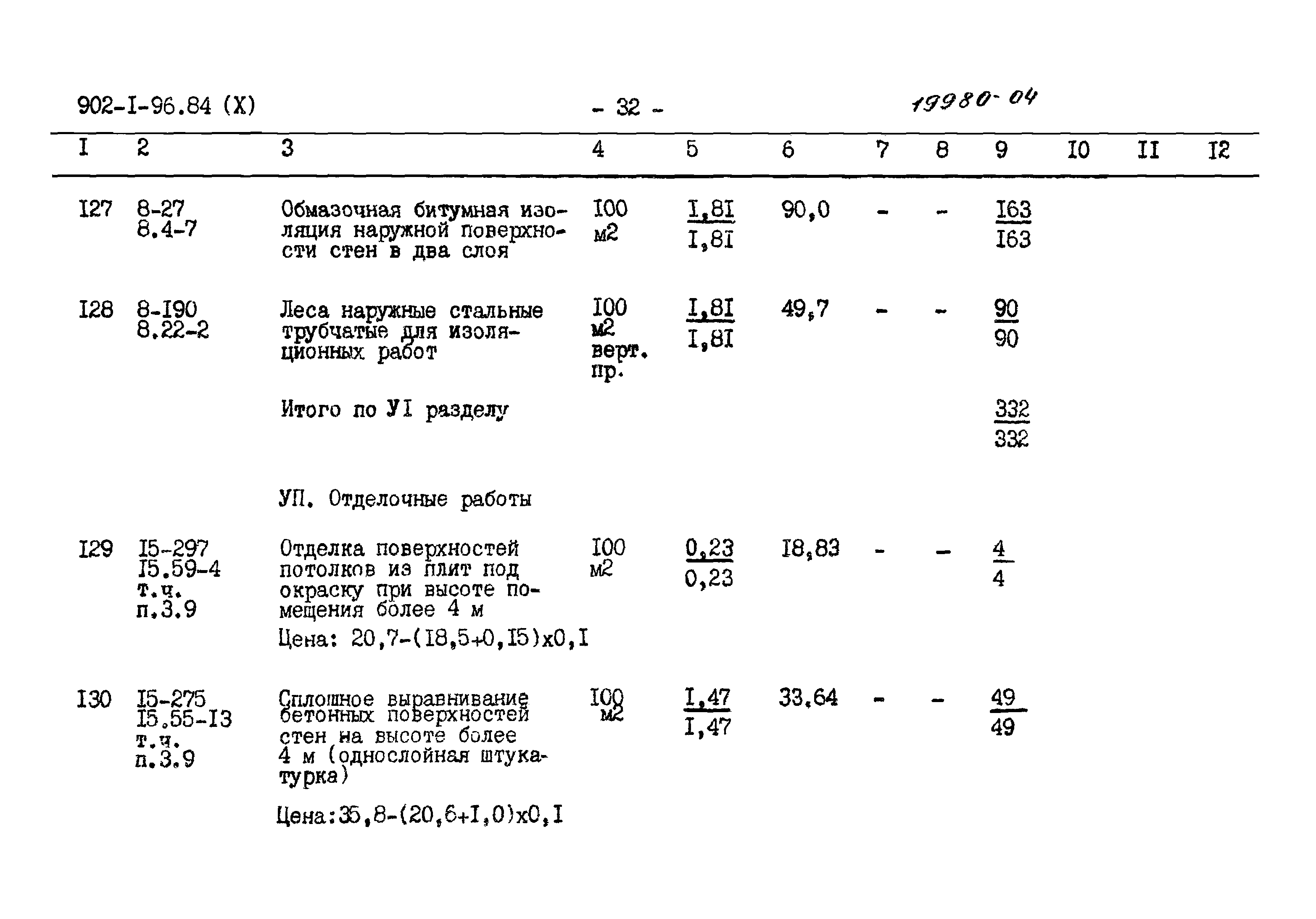 Типовой проект 902-1-96.84