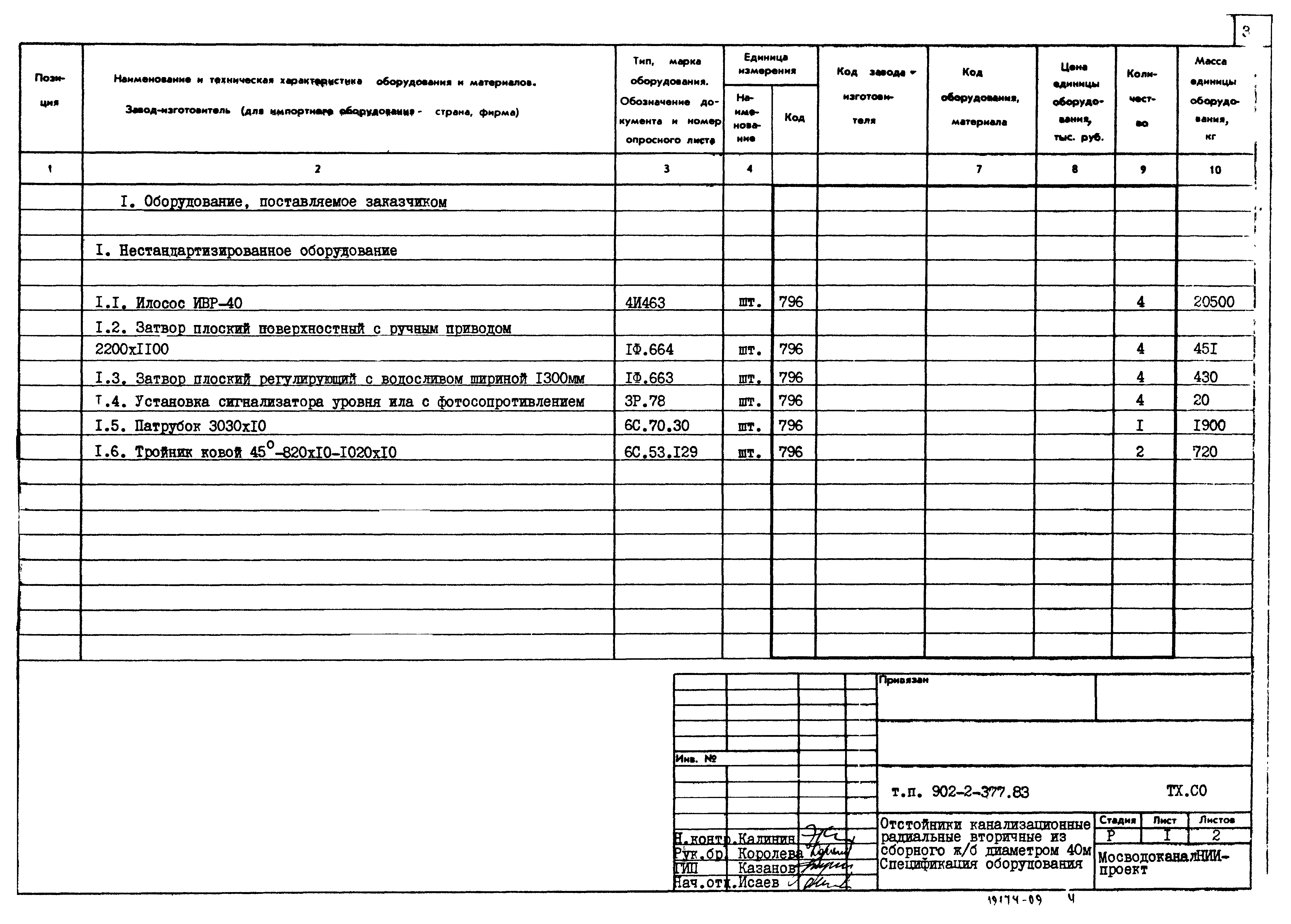 Типовой проект 902-2-377.83