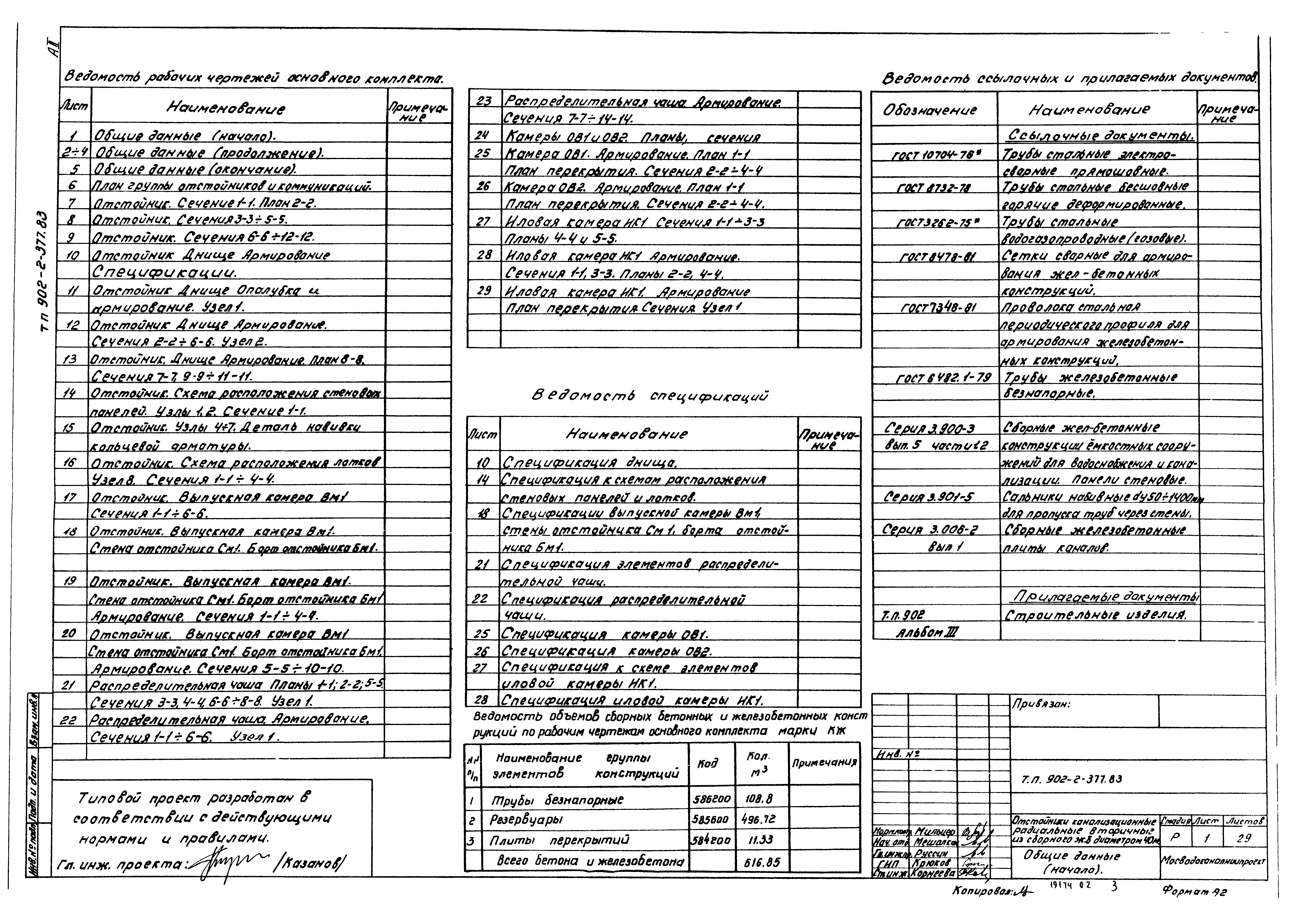 Типовой проект 902-2-377.83