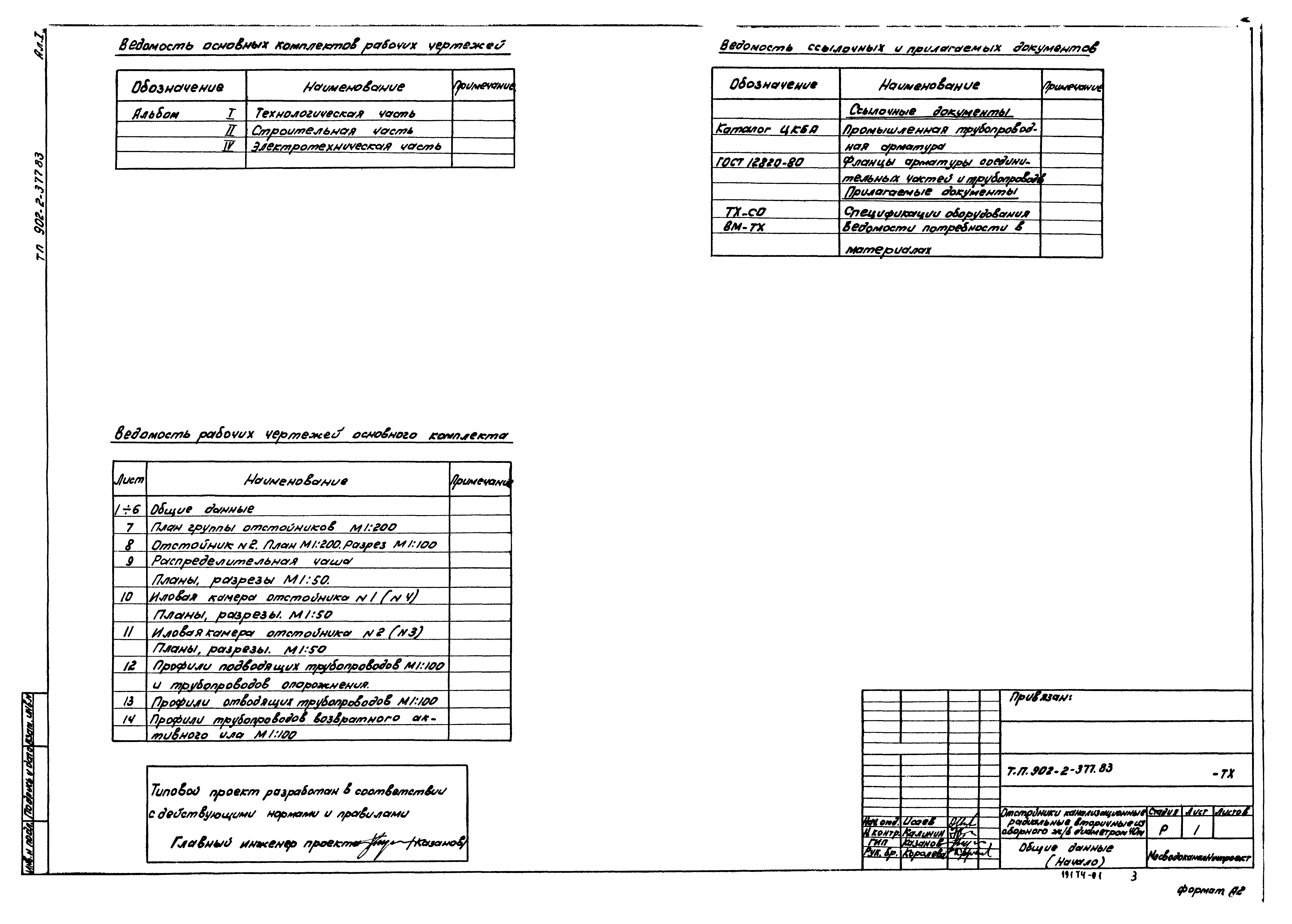 Типовой проект 902-2-377.83