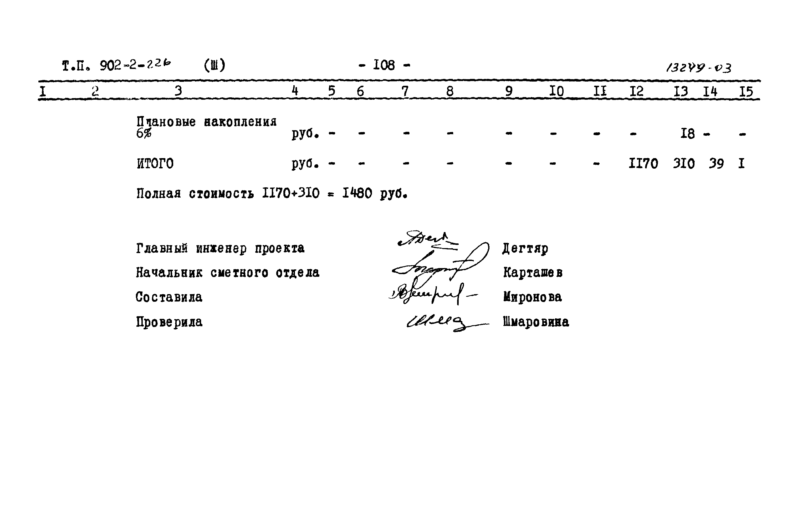 Типовой проект 902-2-226