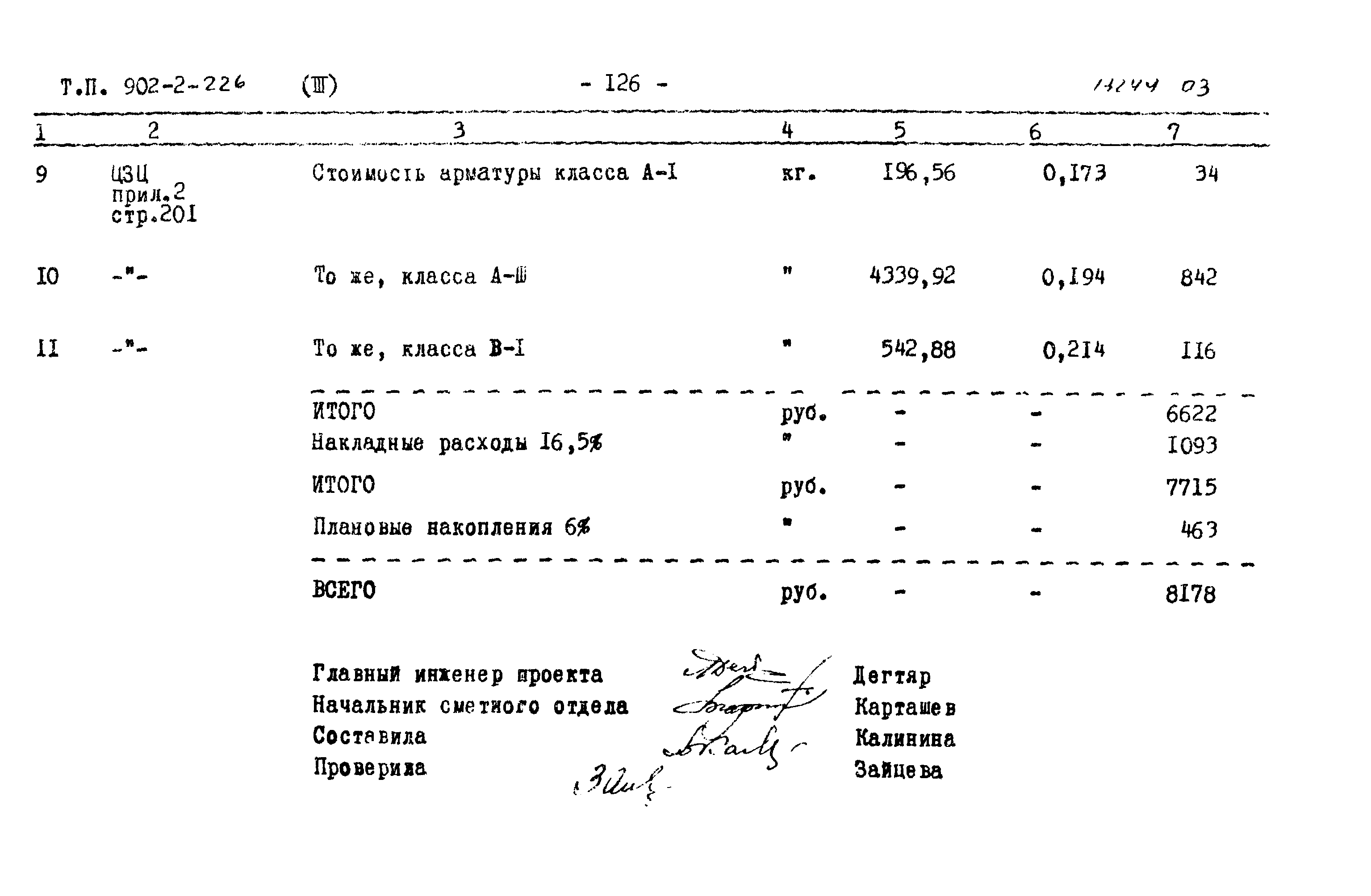 Типовой проект 902-2-226