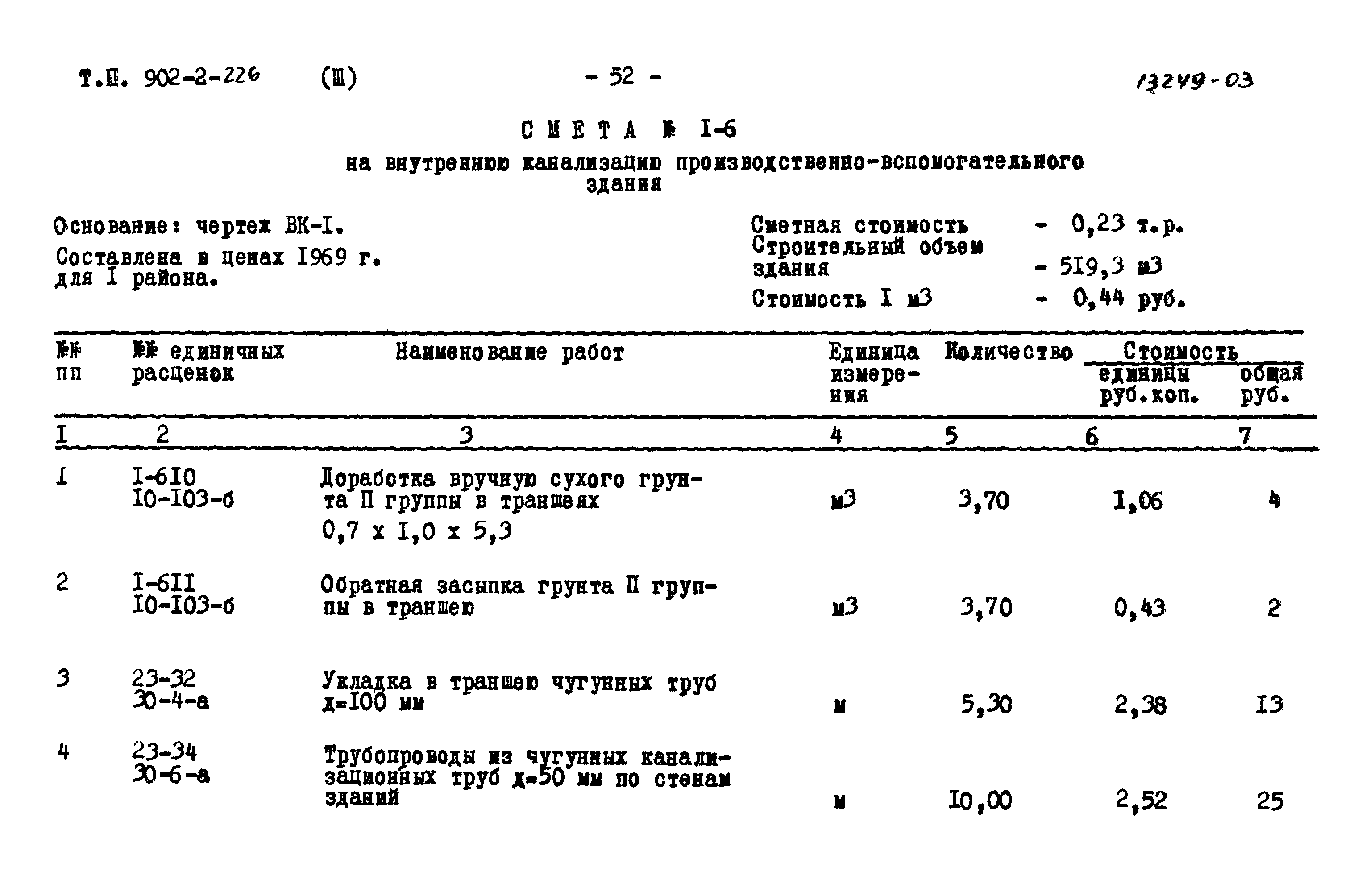 Типовой проект 902-2-226