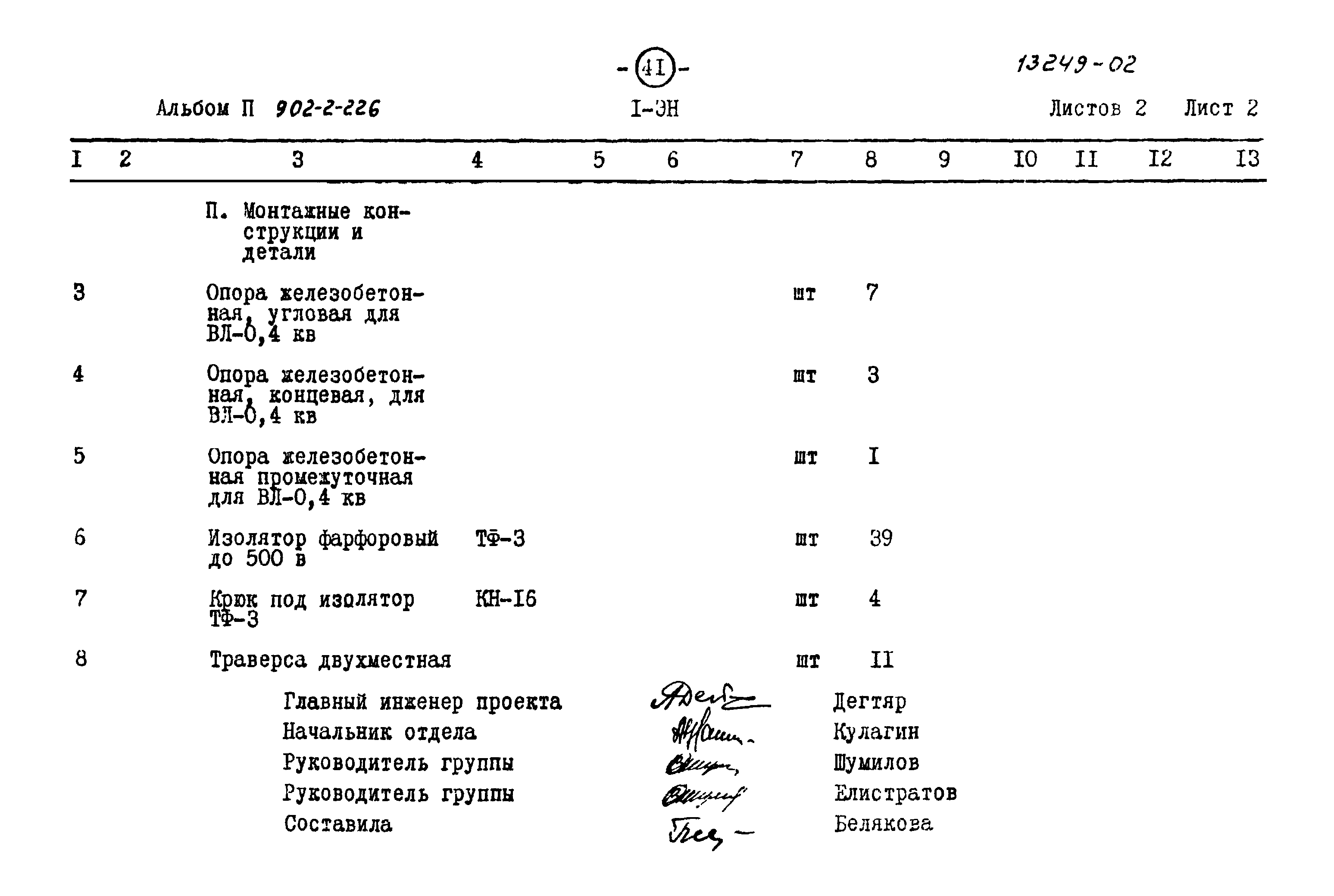 Типовой проект 902-2-226