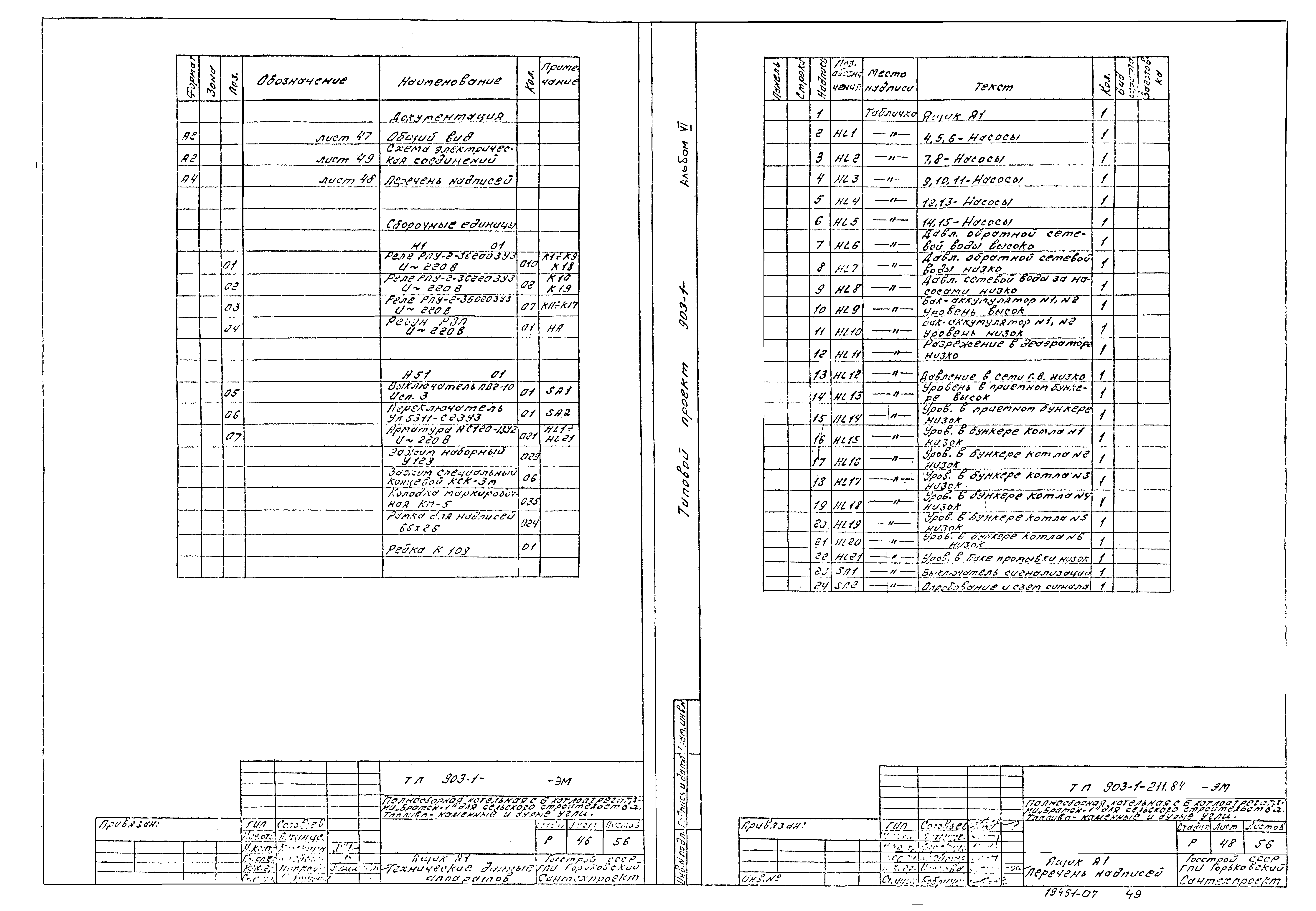 Типовой проект 903-1-211.84