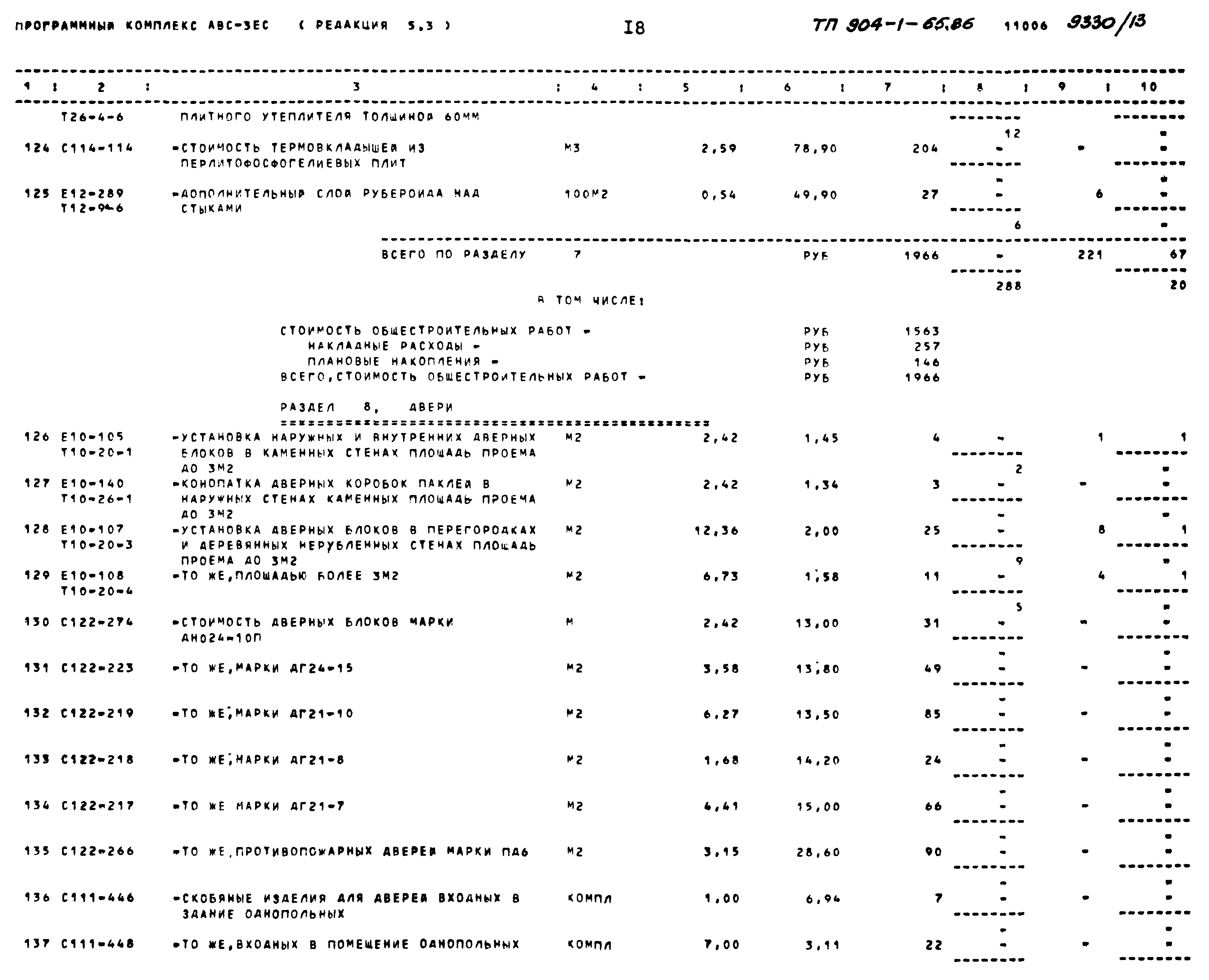 Типовой проект 904-1-65.86