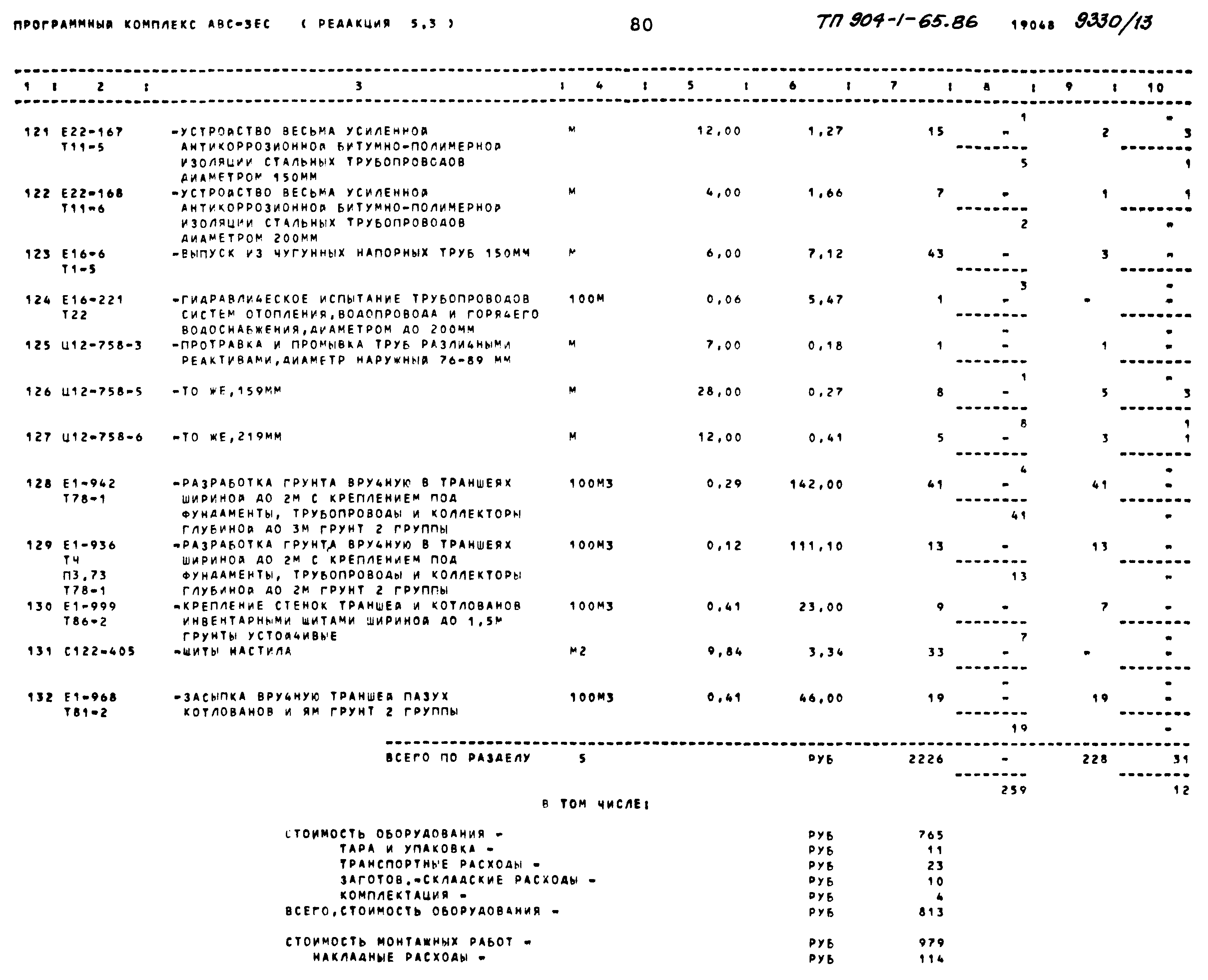 Типовой проект 904-1-65.86