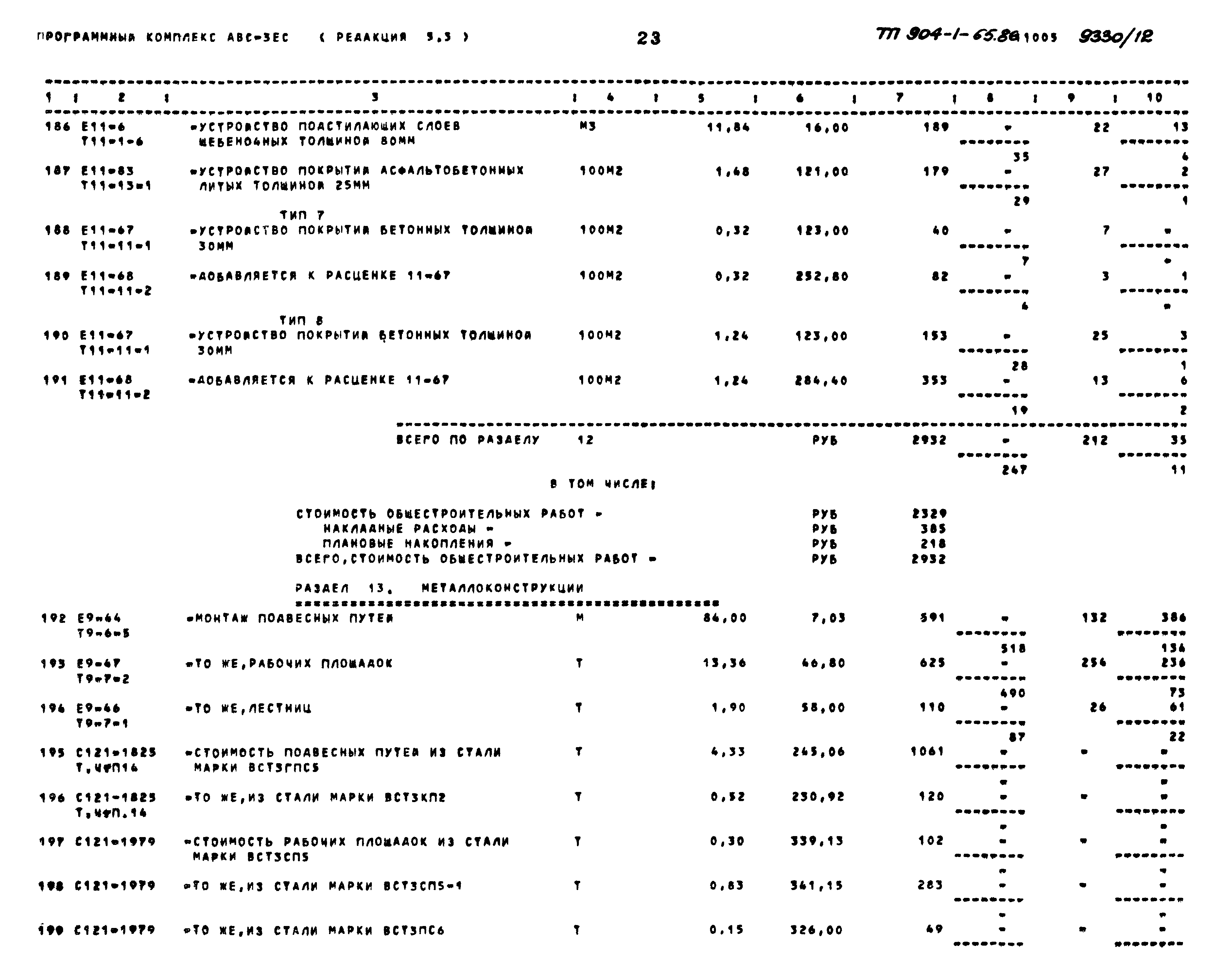 Типовой проект 904-1-65.86