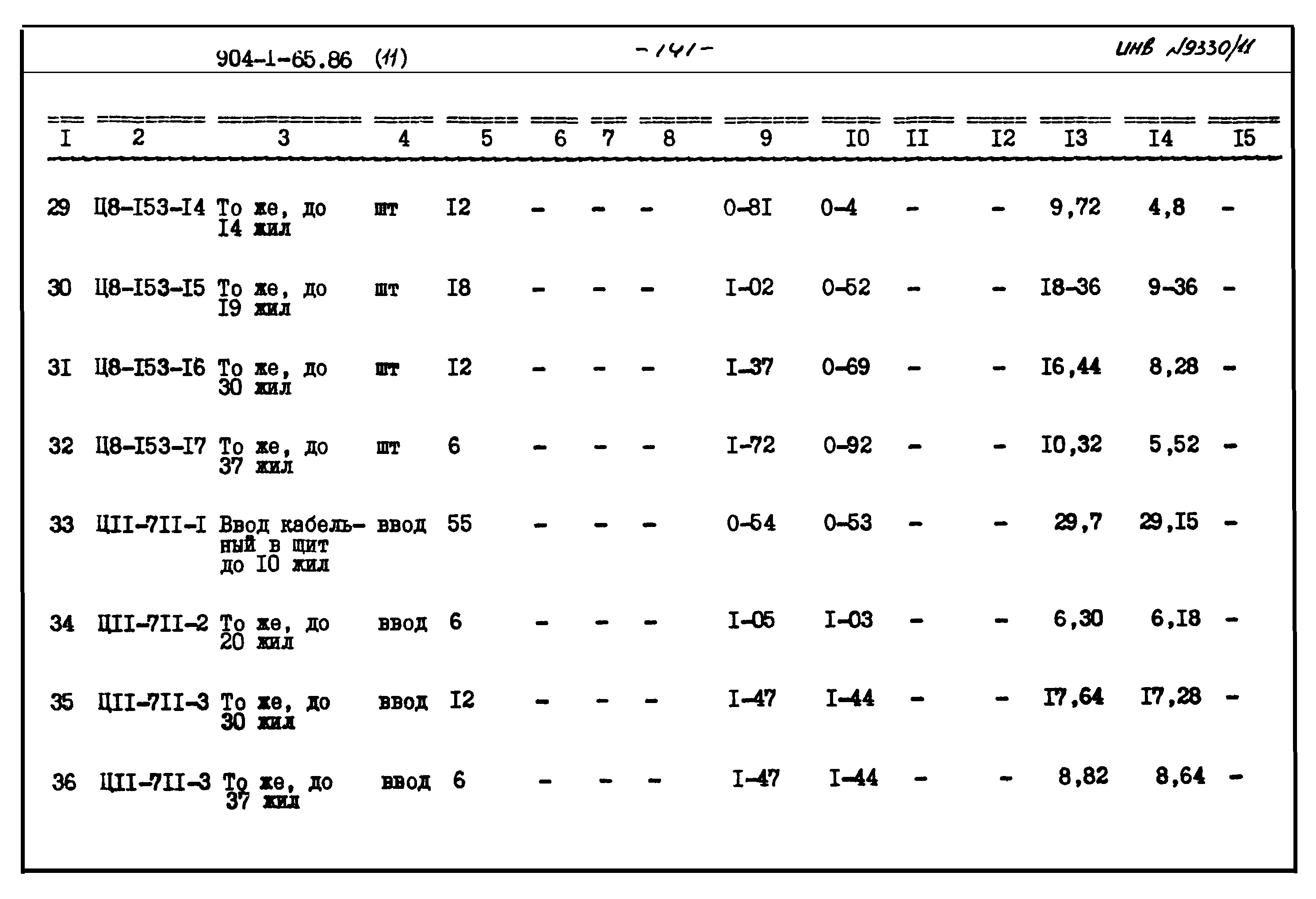 Типовой проект 904-1-65.86