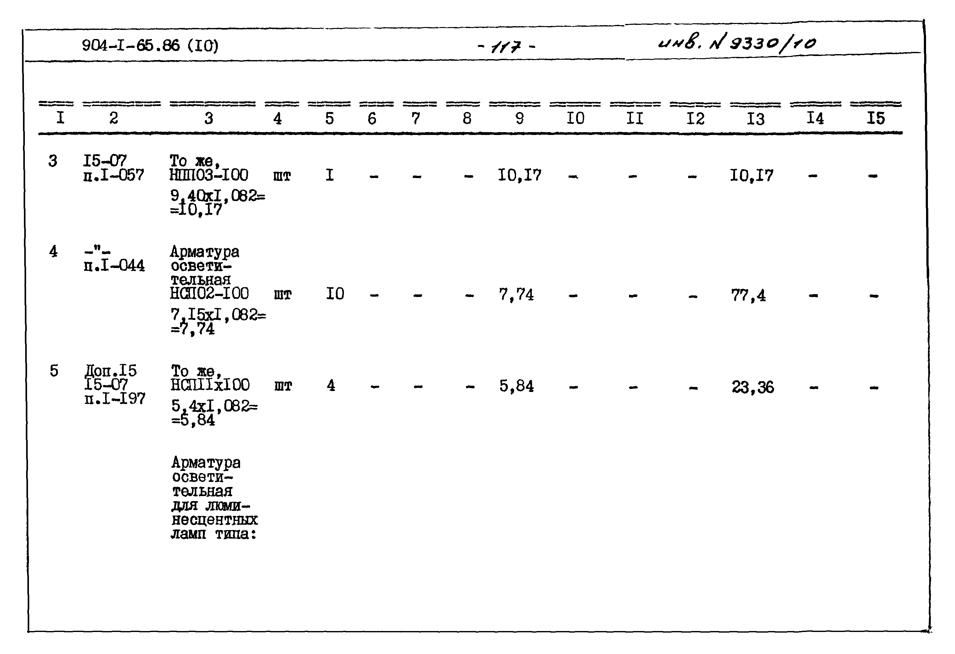 Типовой проект 904-1-65.86