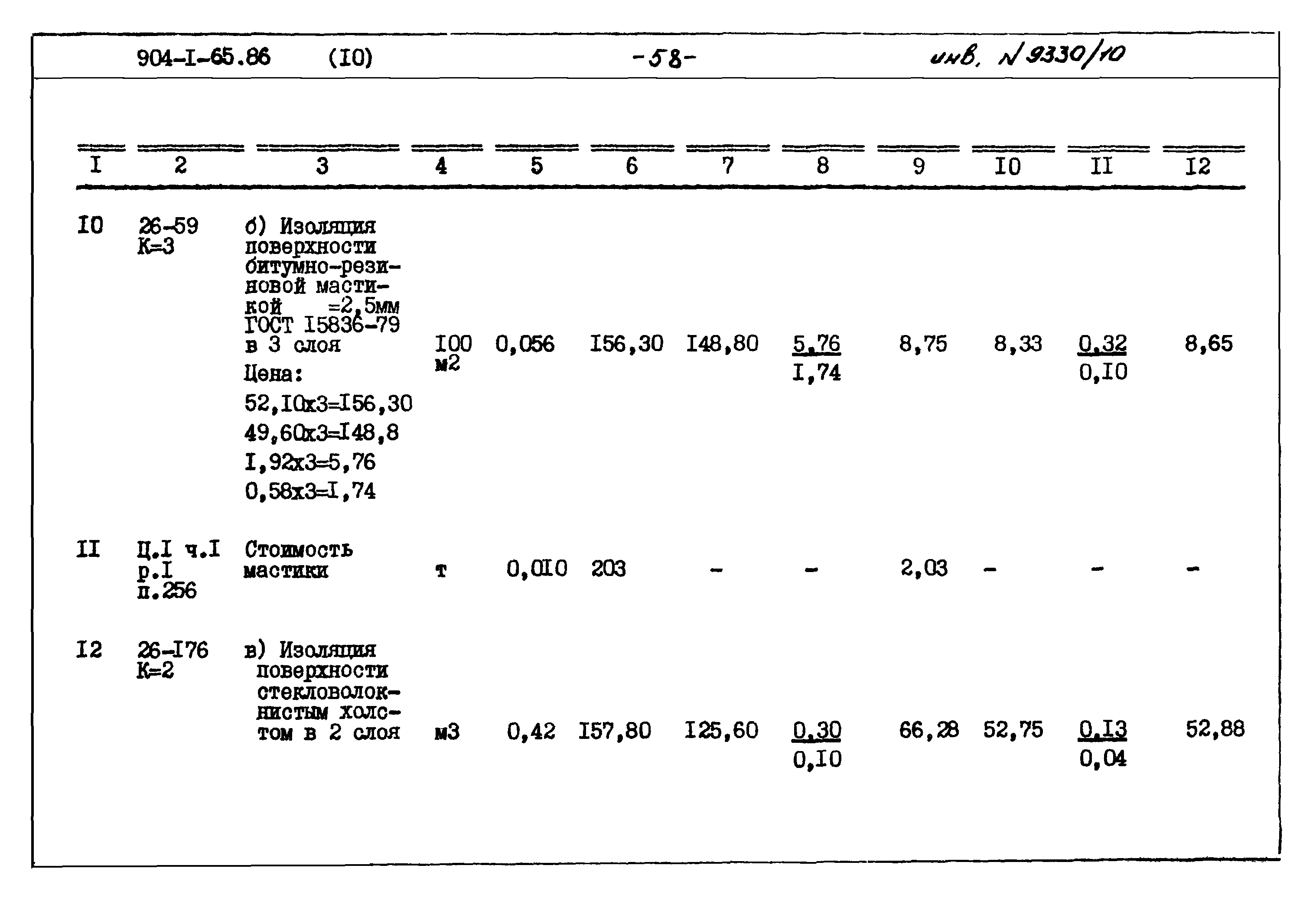 Типовой проект 904-1-65.86