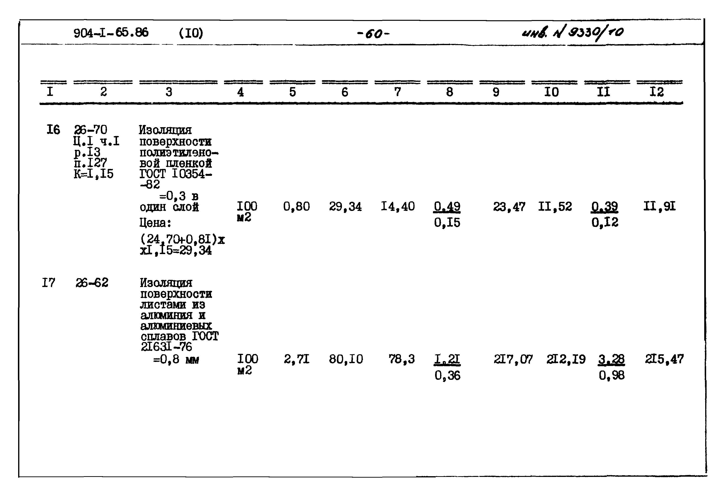 Типовой проект 904-1-65.86
