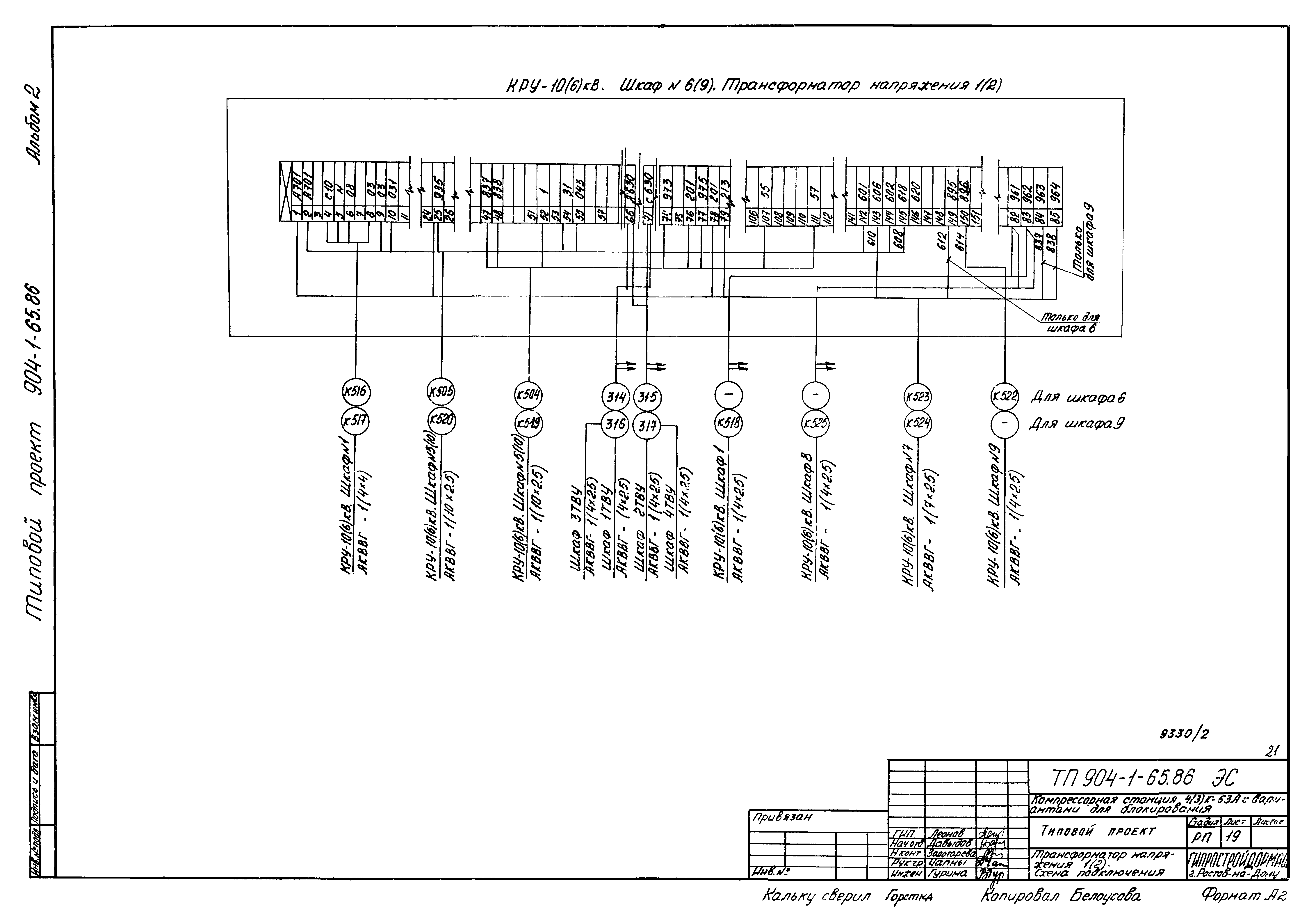 Типовой проект 904-1-65.86