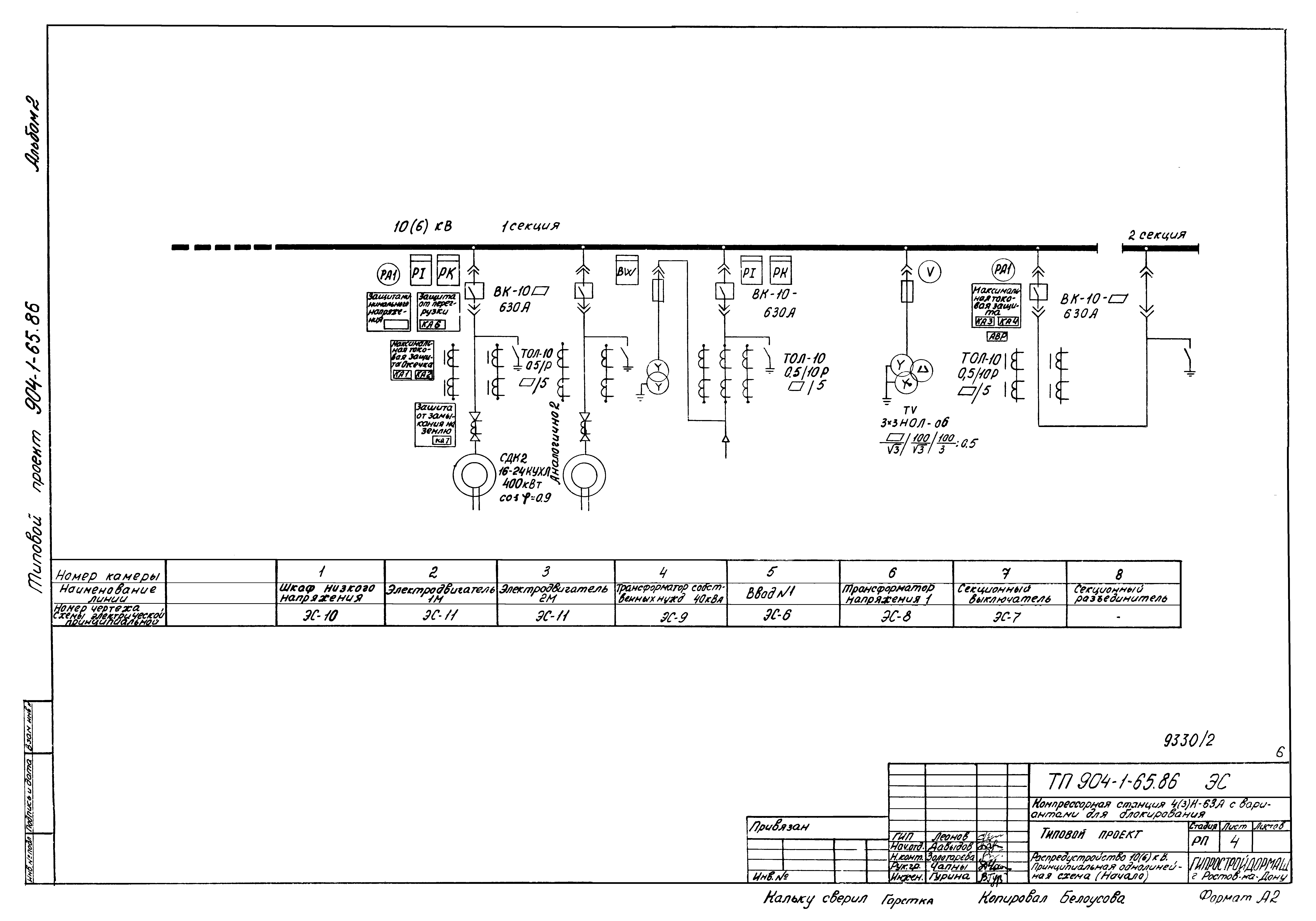 Типовой проект 904-1-65.86