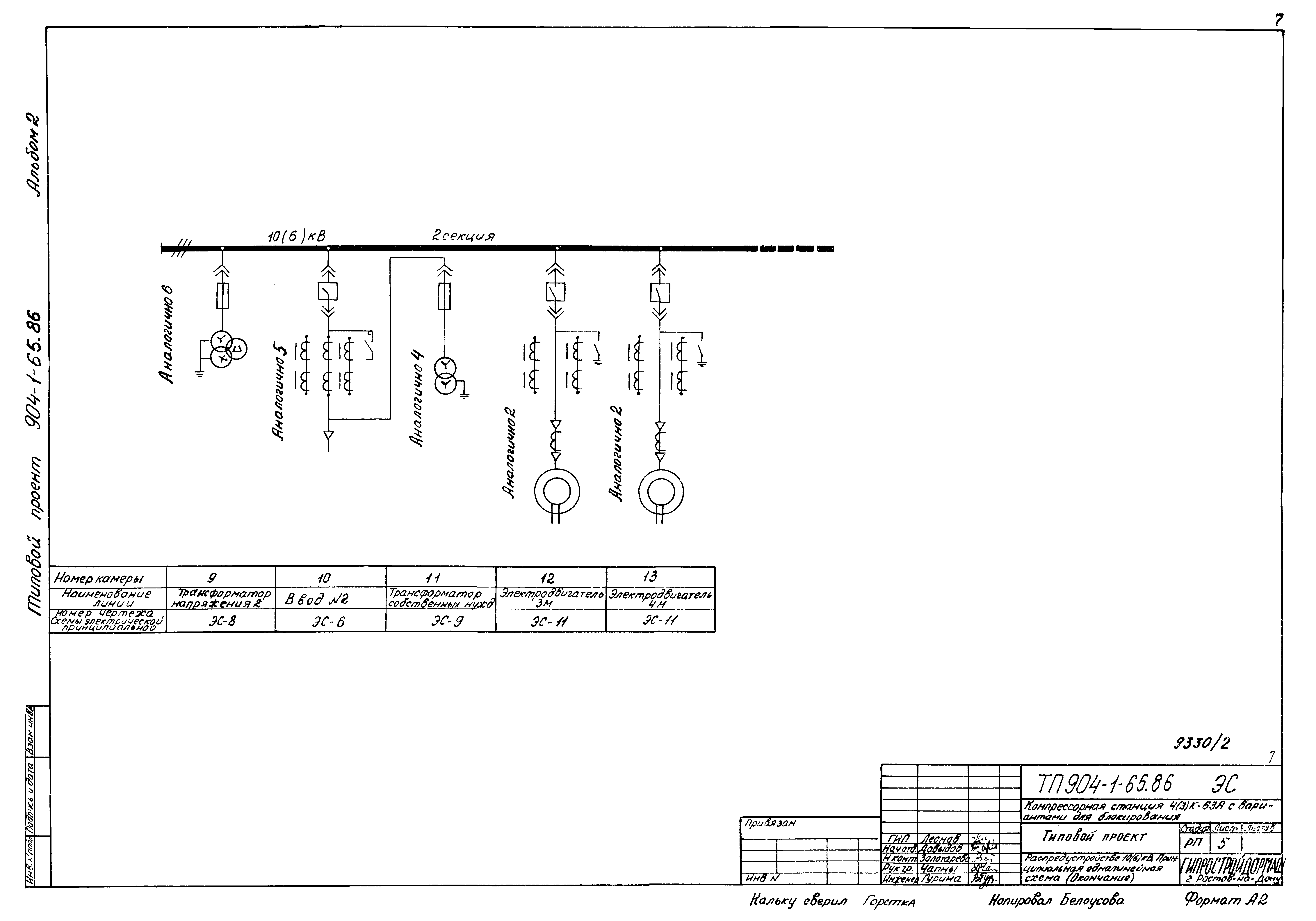 Типовой проект 904-1-65.86