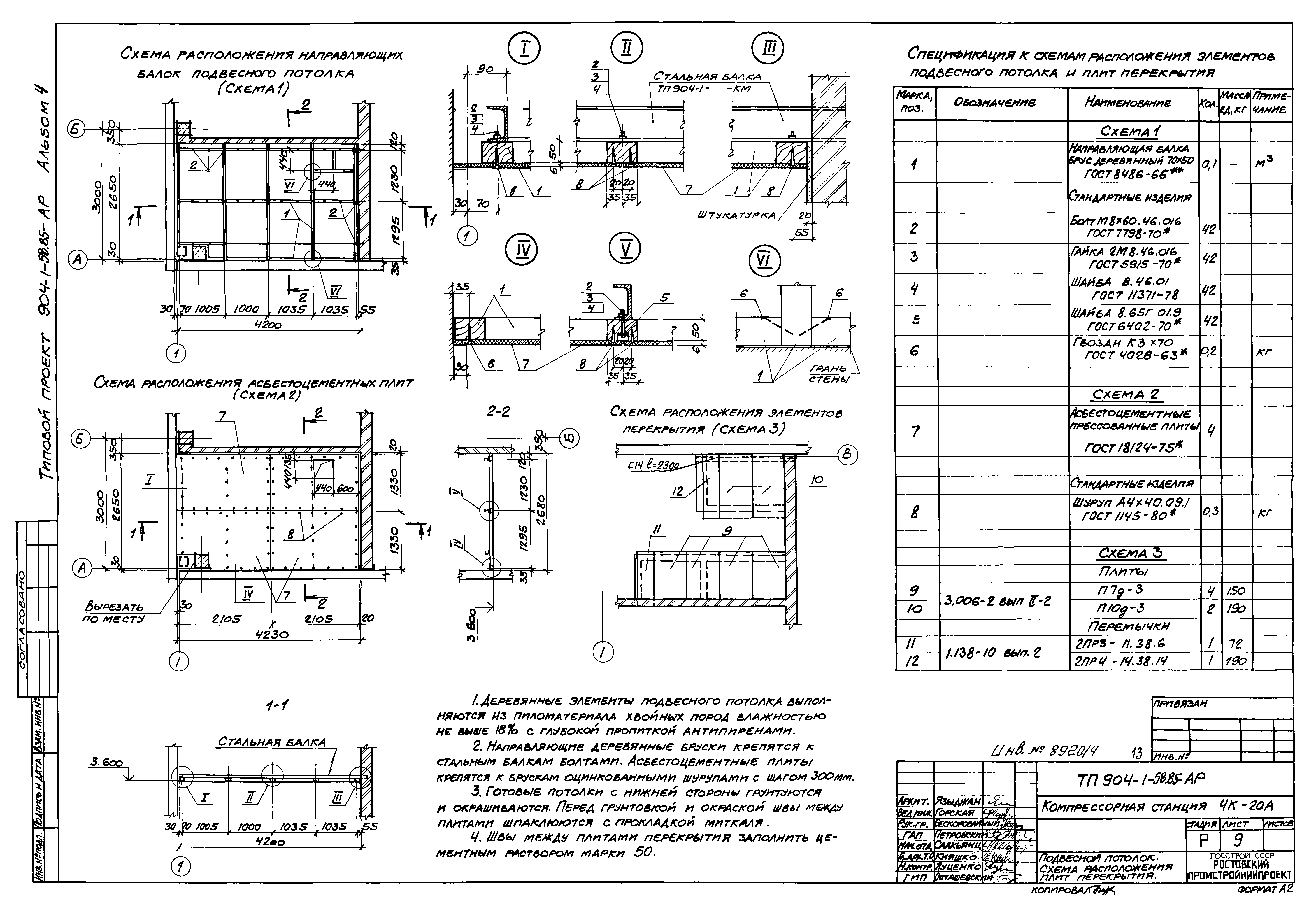 Типовой проект 904-1-58.85