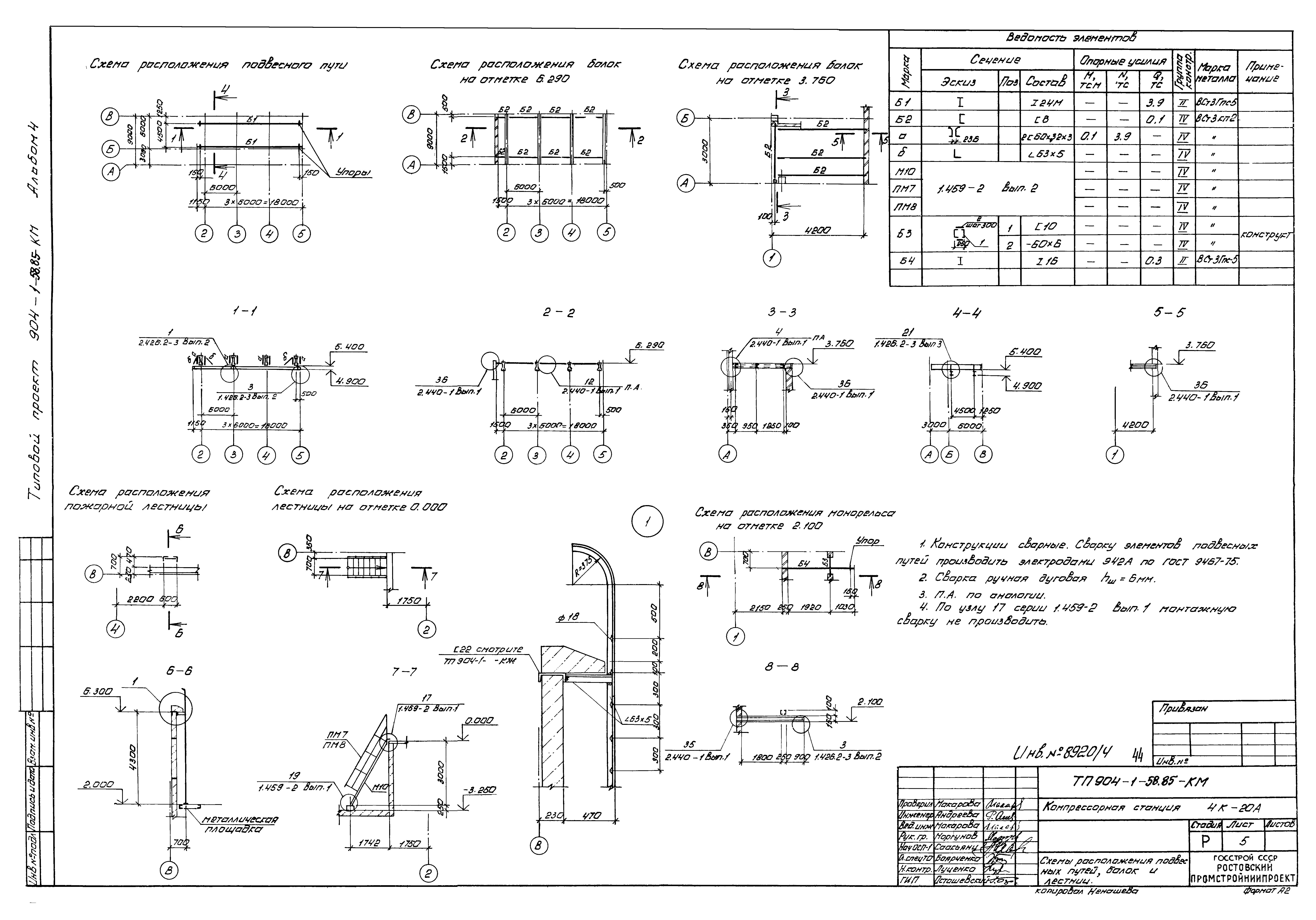 Типовой проект 904-1-58.85