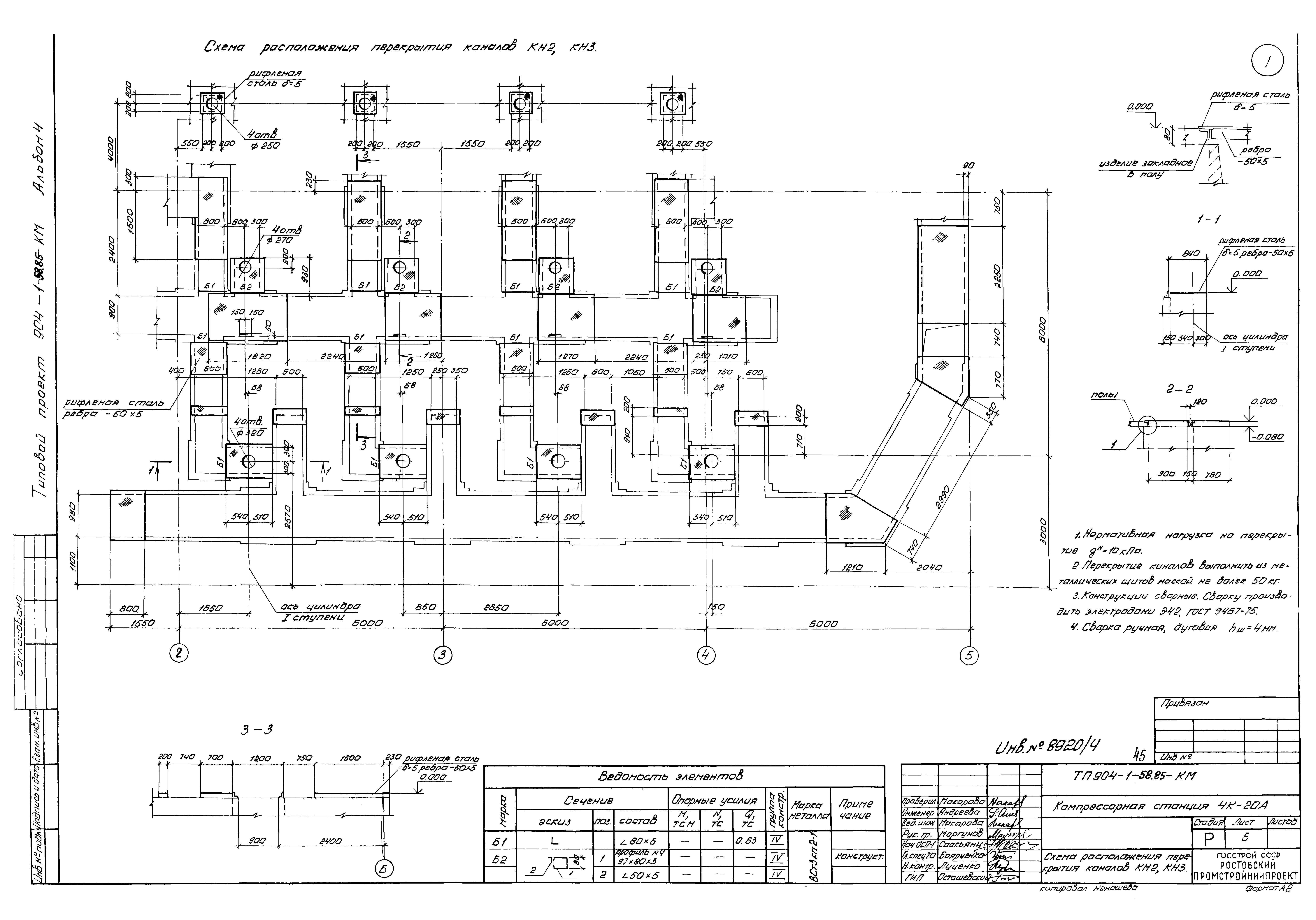 Типовой проект 904-1-58.85
