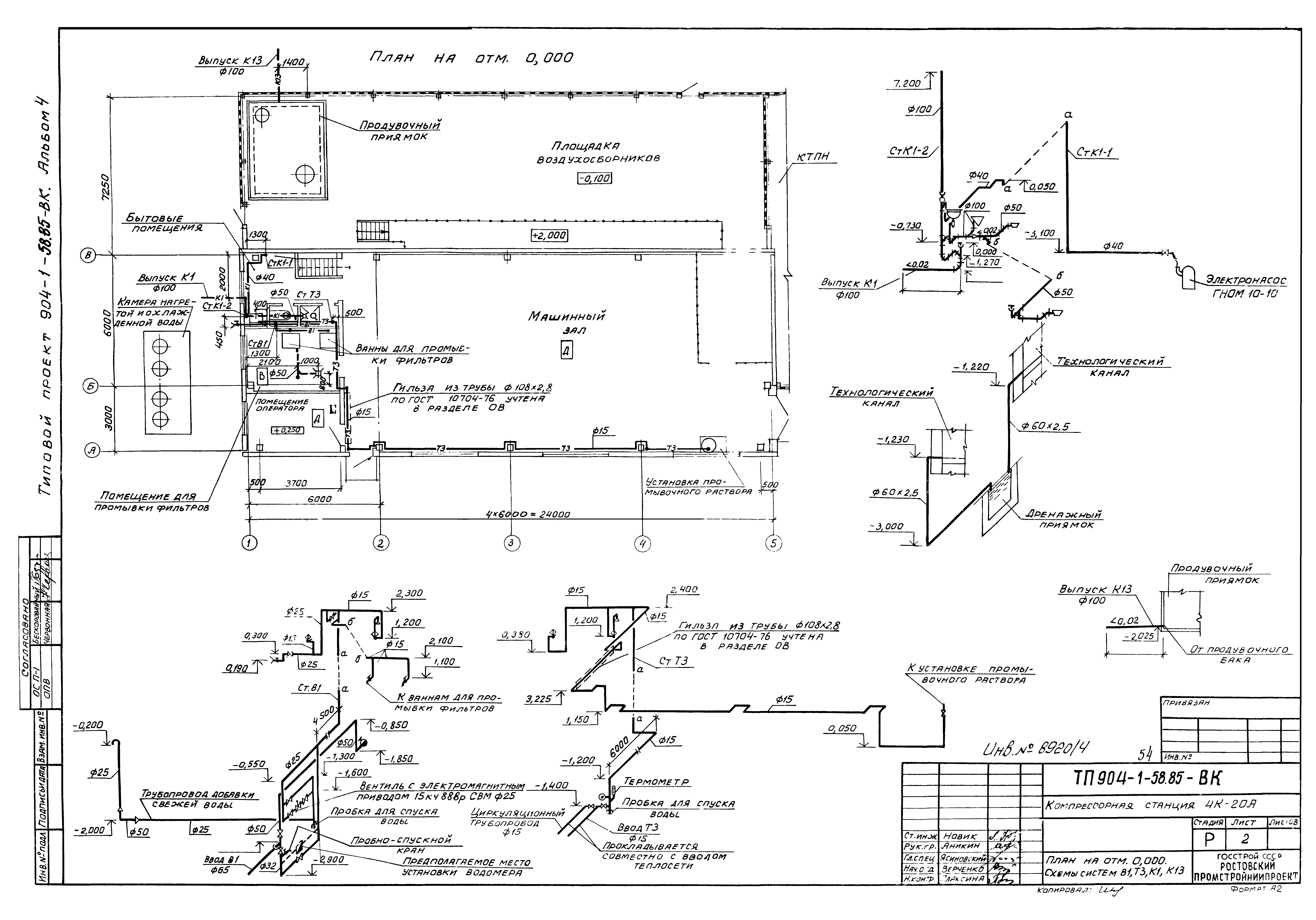 Типовой проект 904-1-58.85