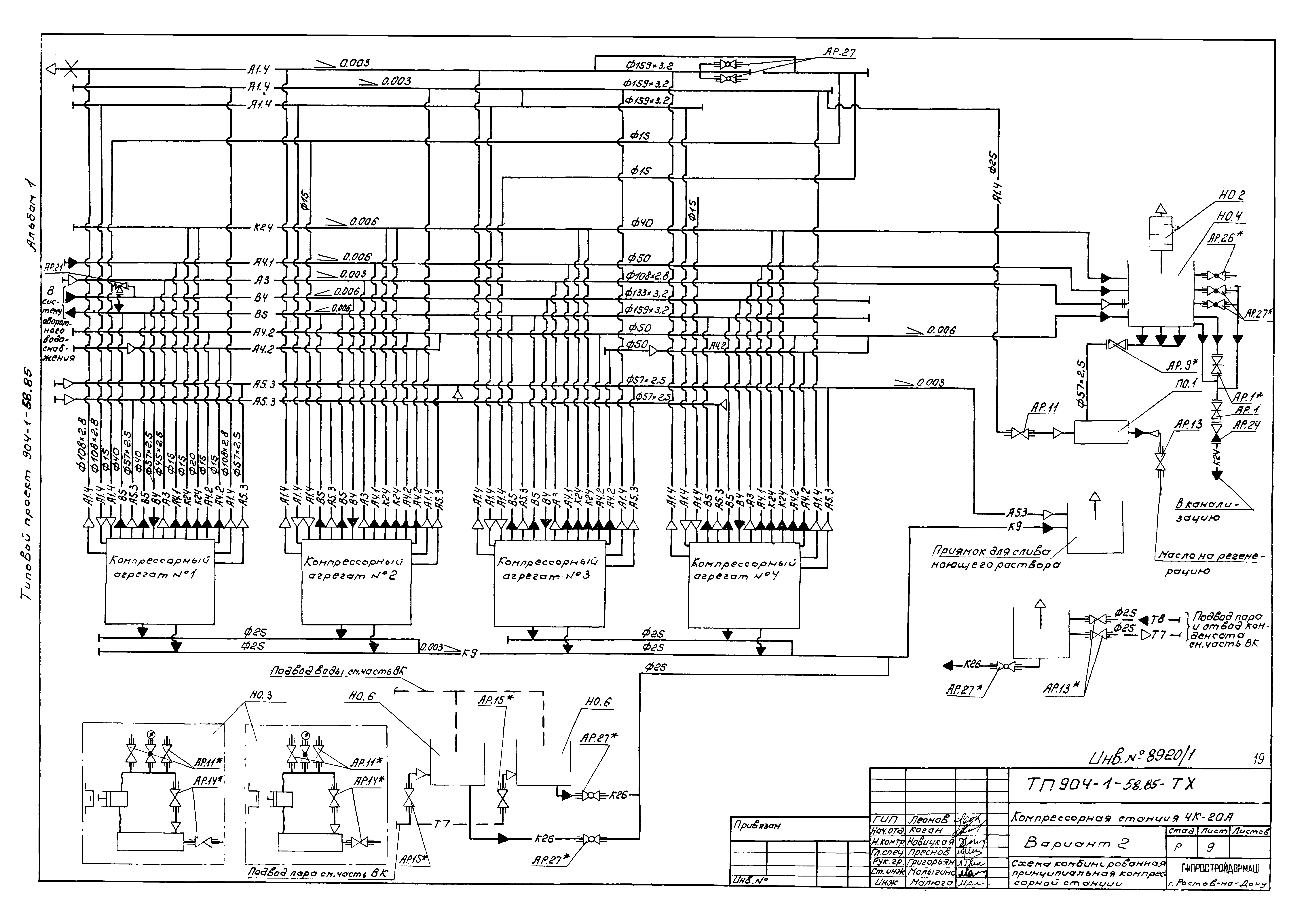 Типовой проект 904-1-58.85
