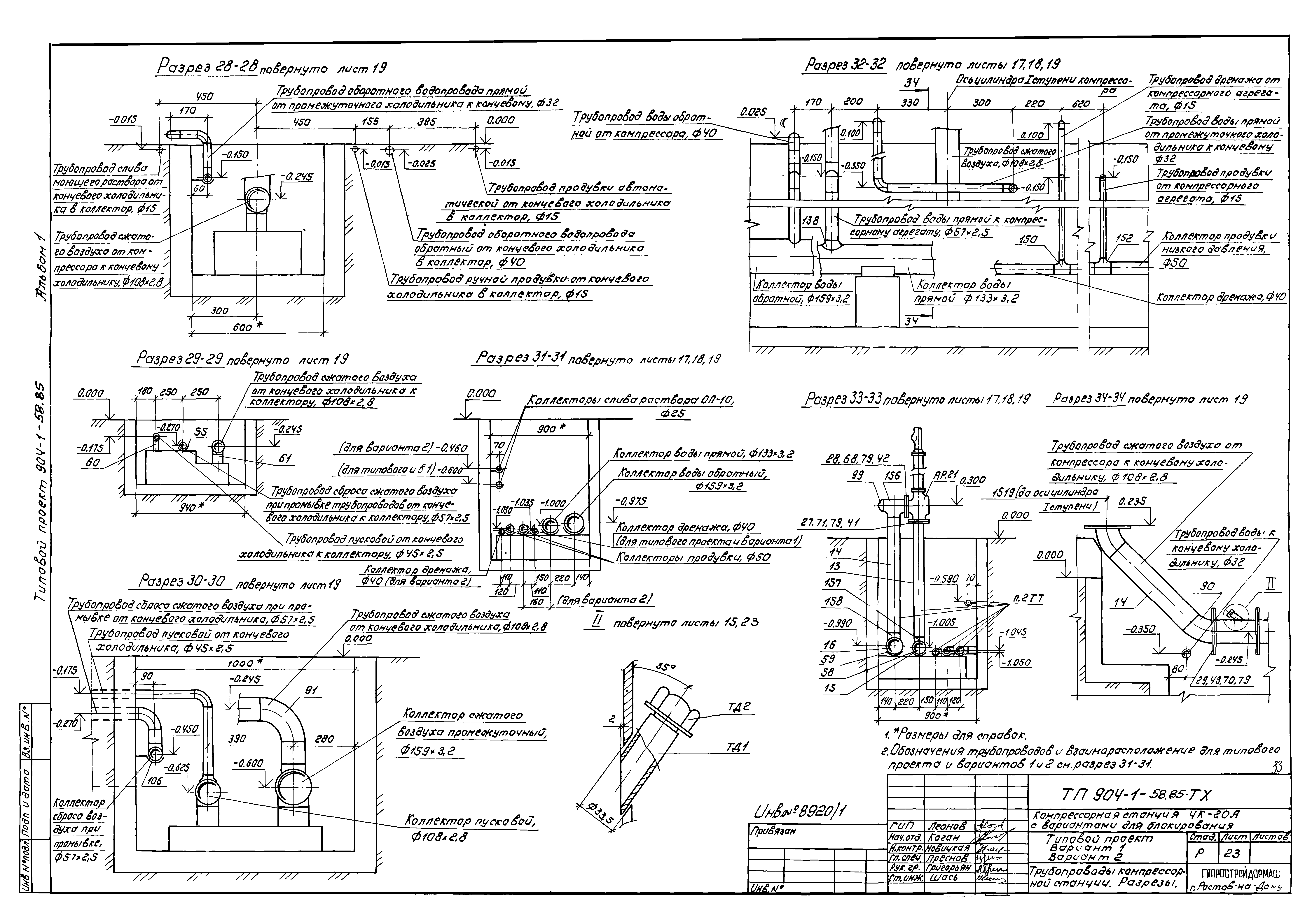 Типовой проект 904-1-58.85