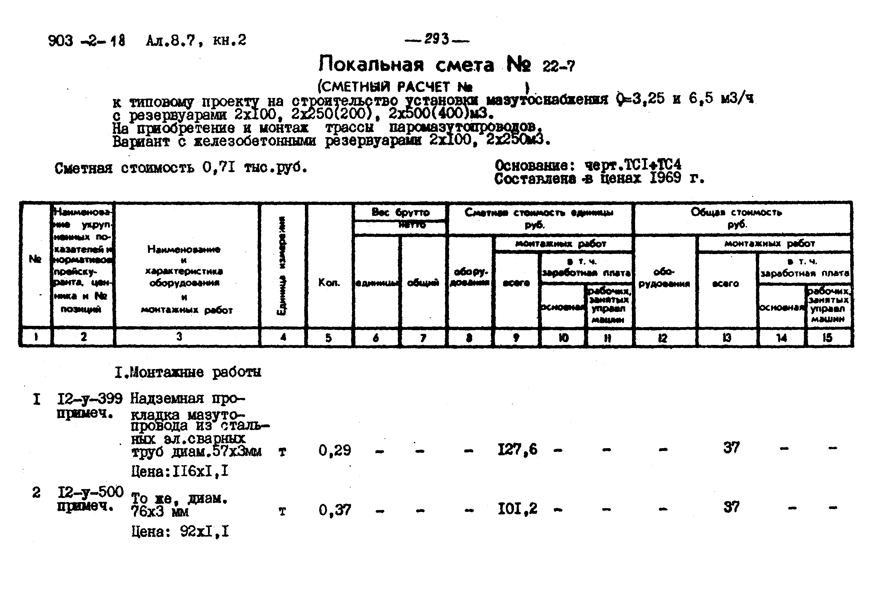 Типовой проект 903-2-18