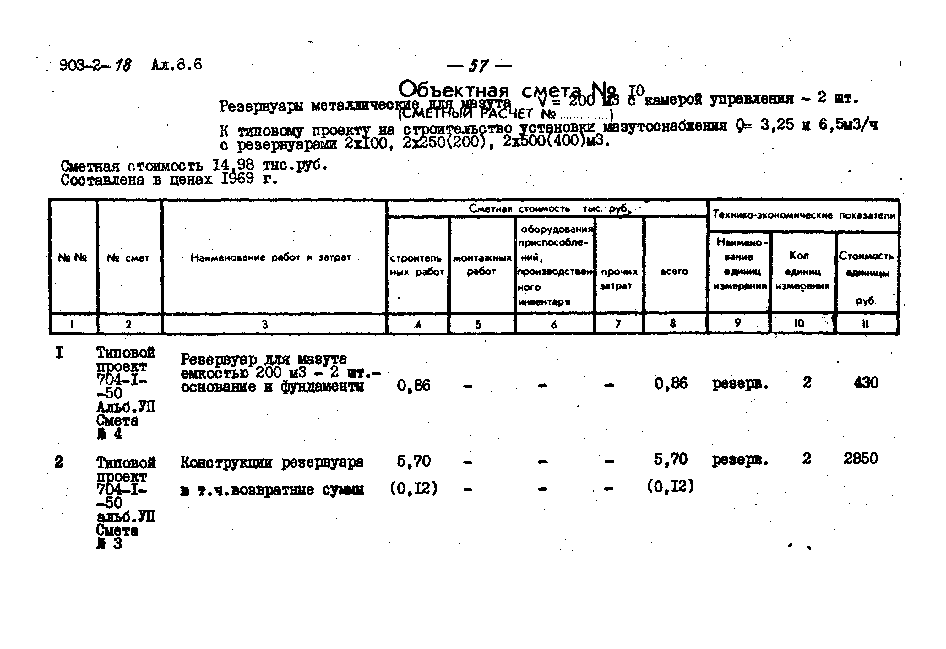 Типовой проект 903-2-18