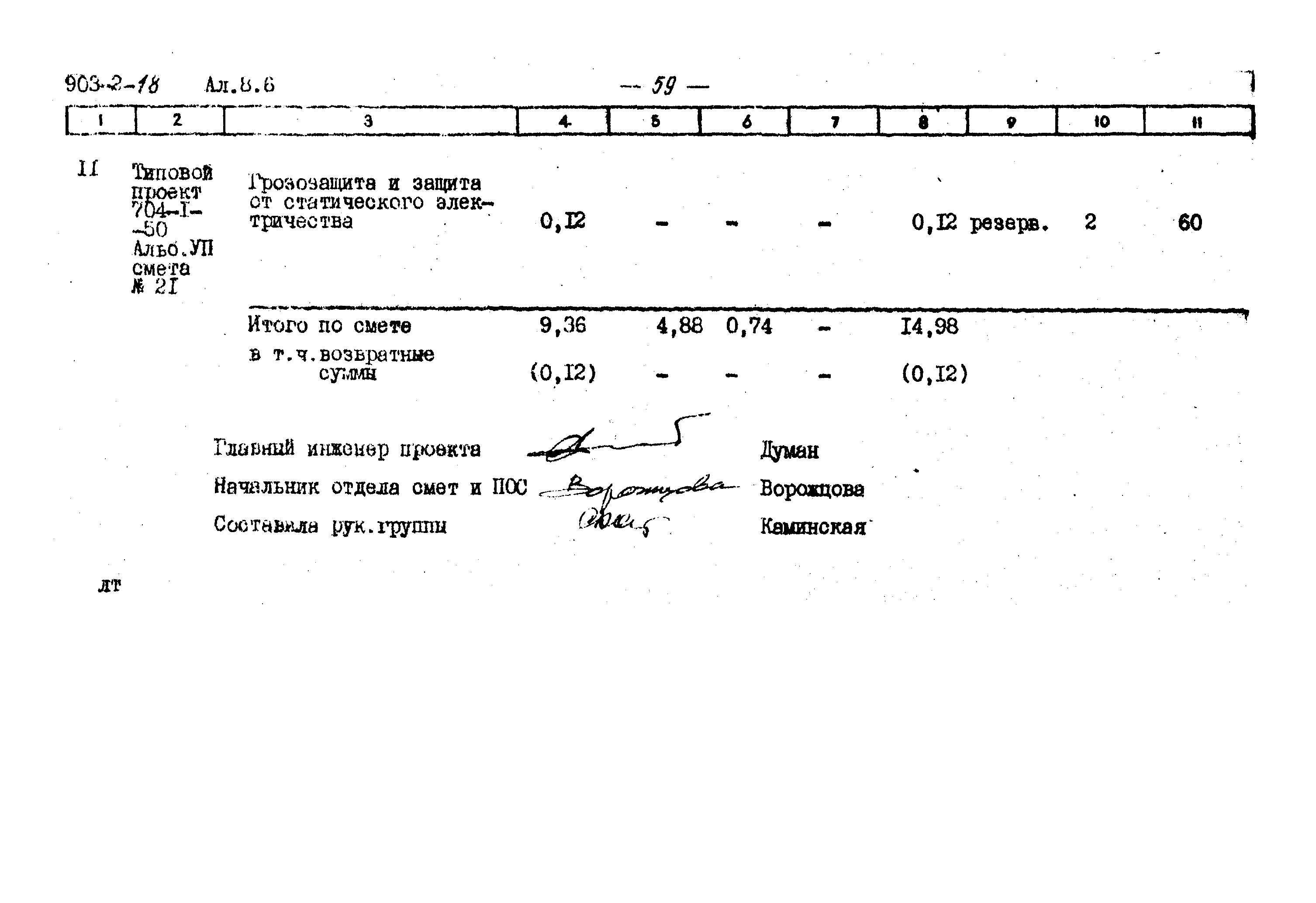 Типовой проект 903-2-18