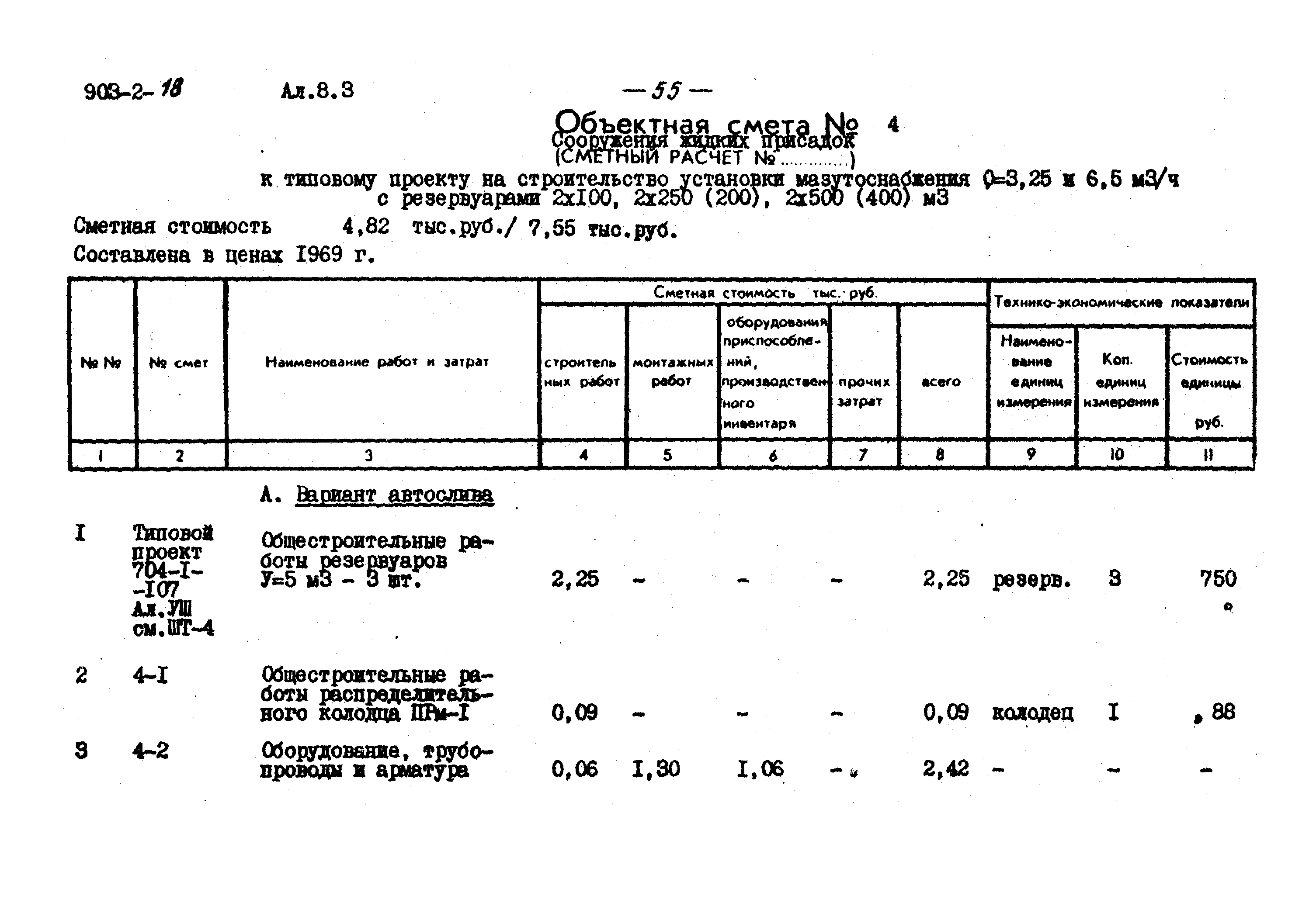 Типовой проект 903-2-18