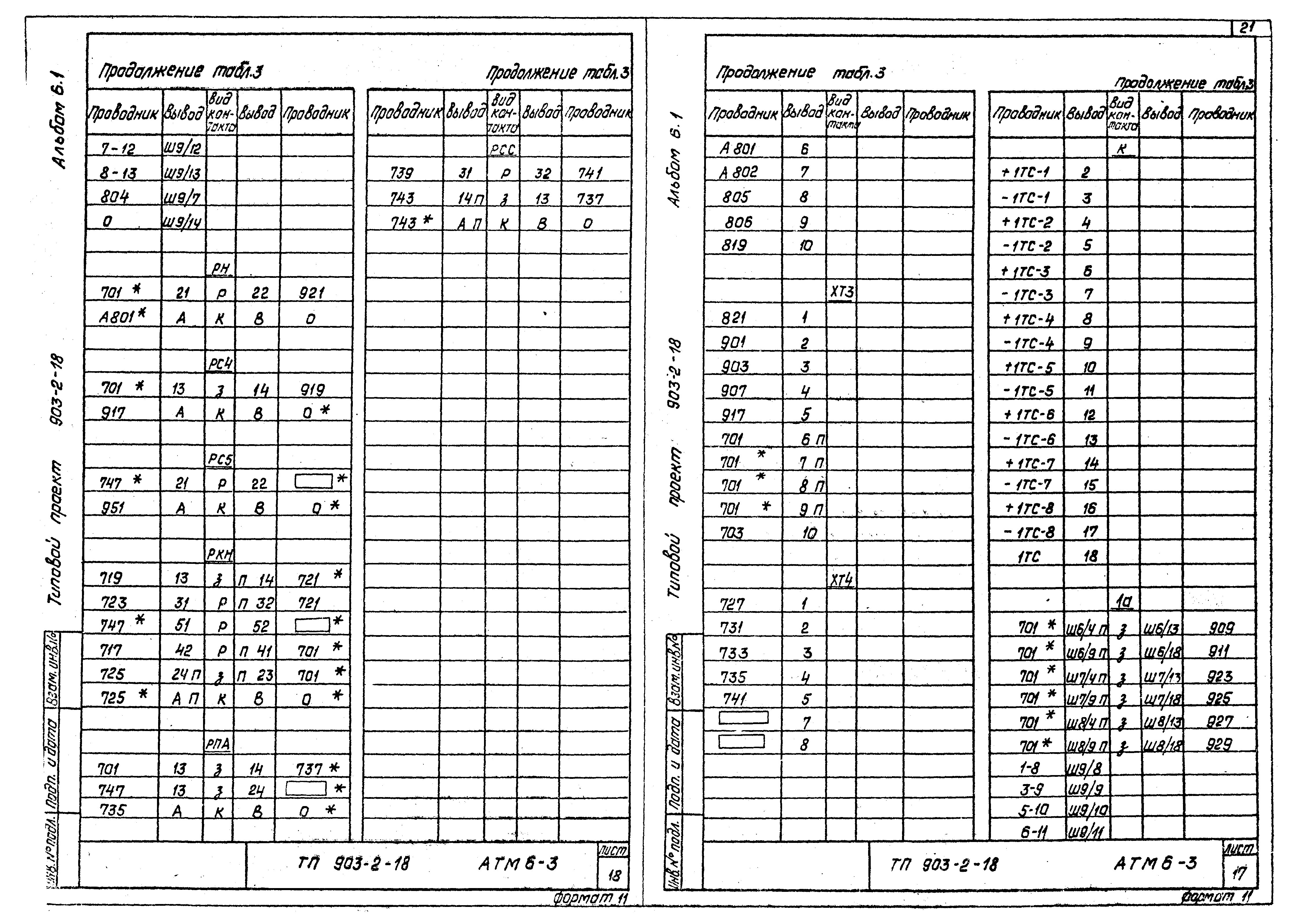 Типовой проект 903-2-18