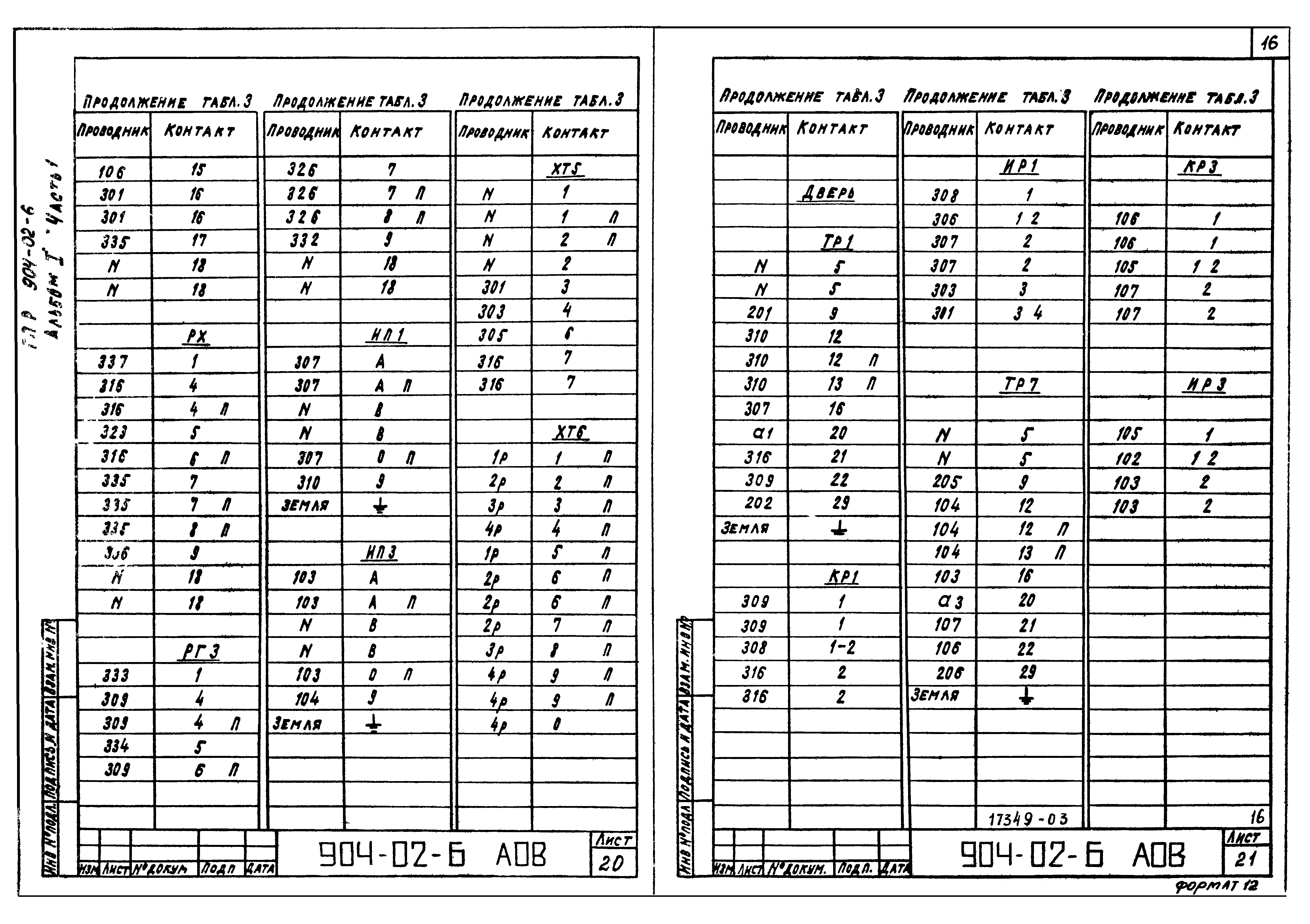 Типовые проектные решения 904-02-6