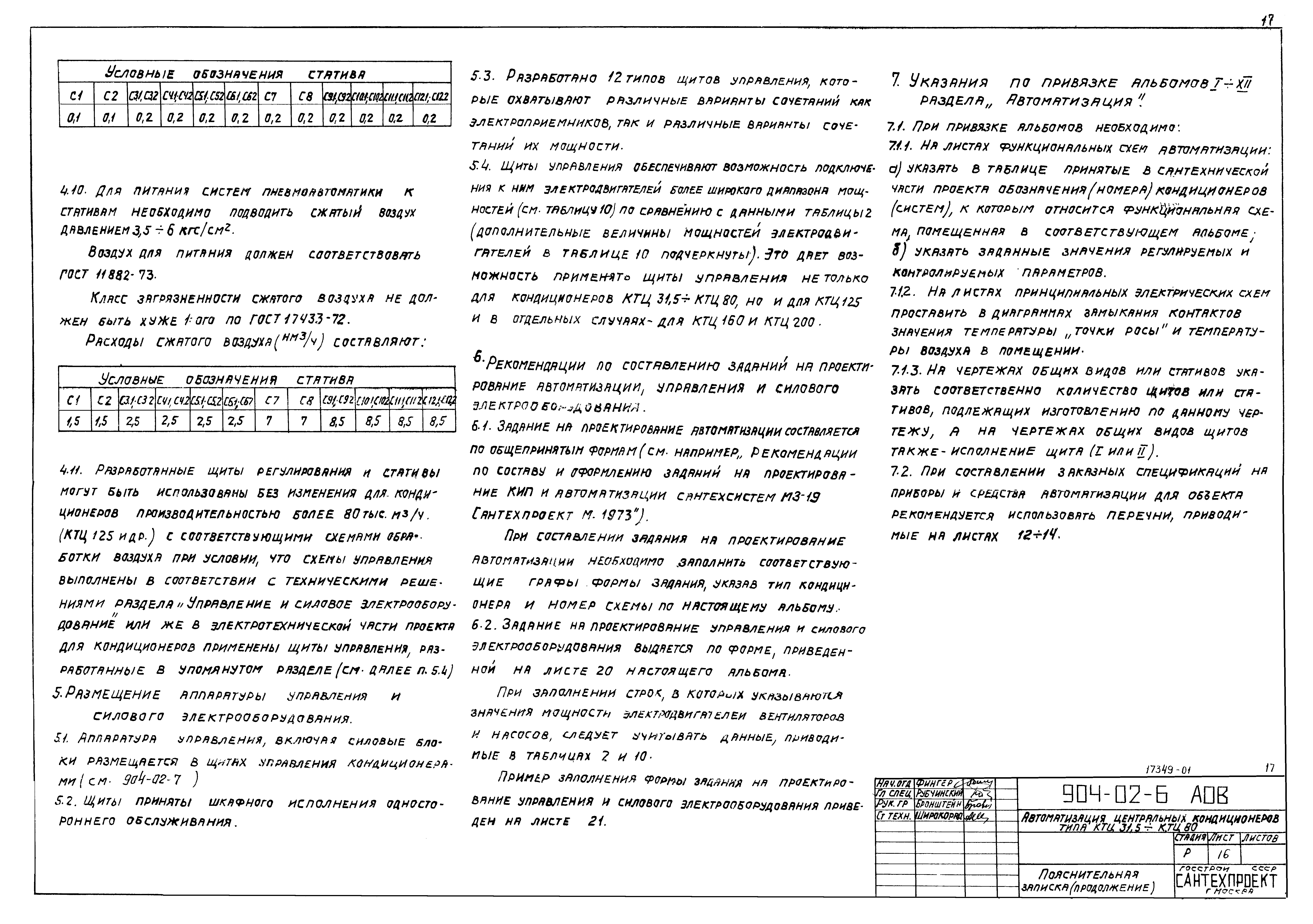 Типовые проектные решения 904-02-6