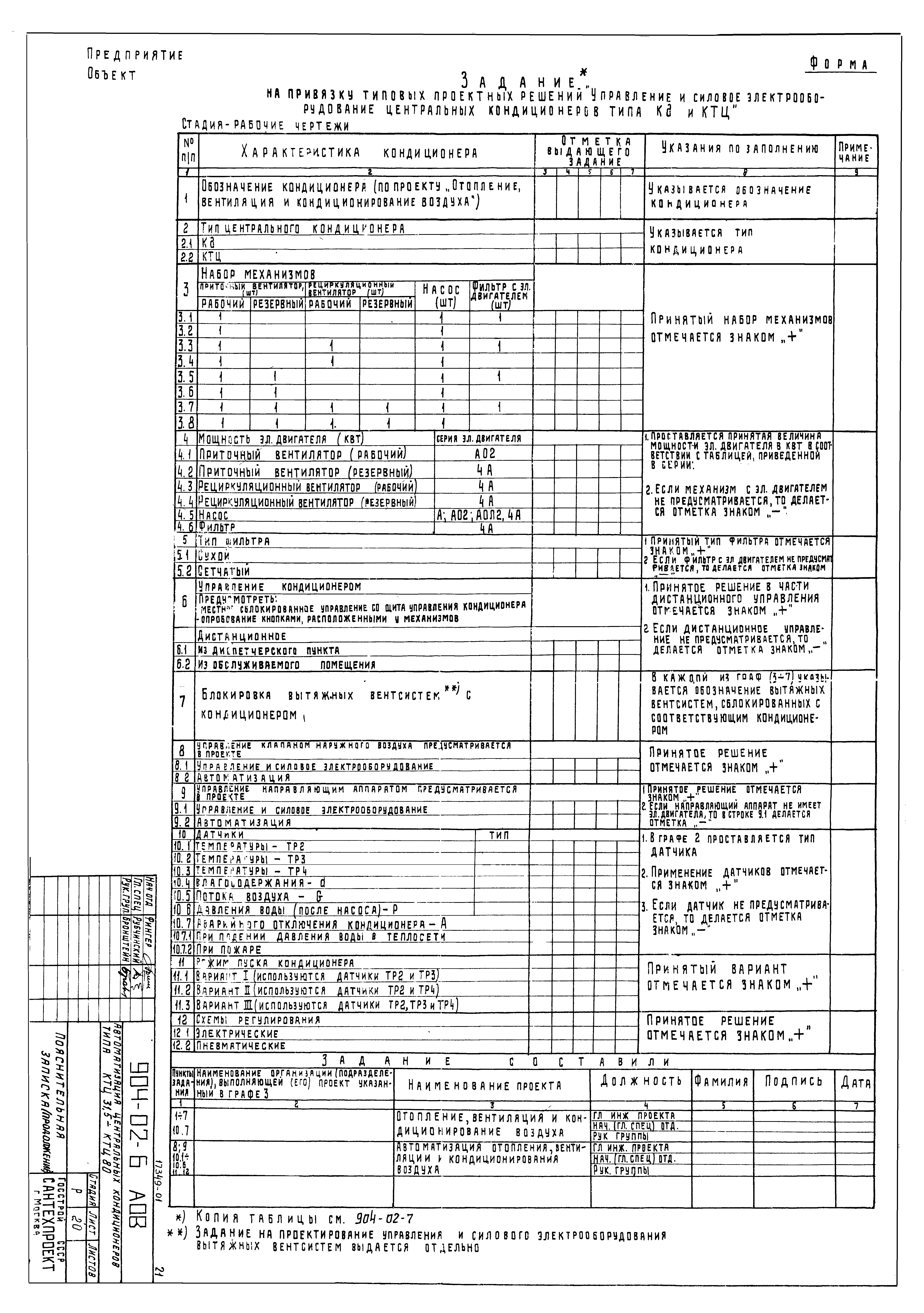 Типовые проектные решения 904-02-6