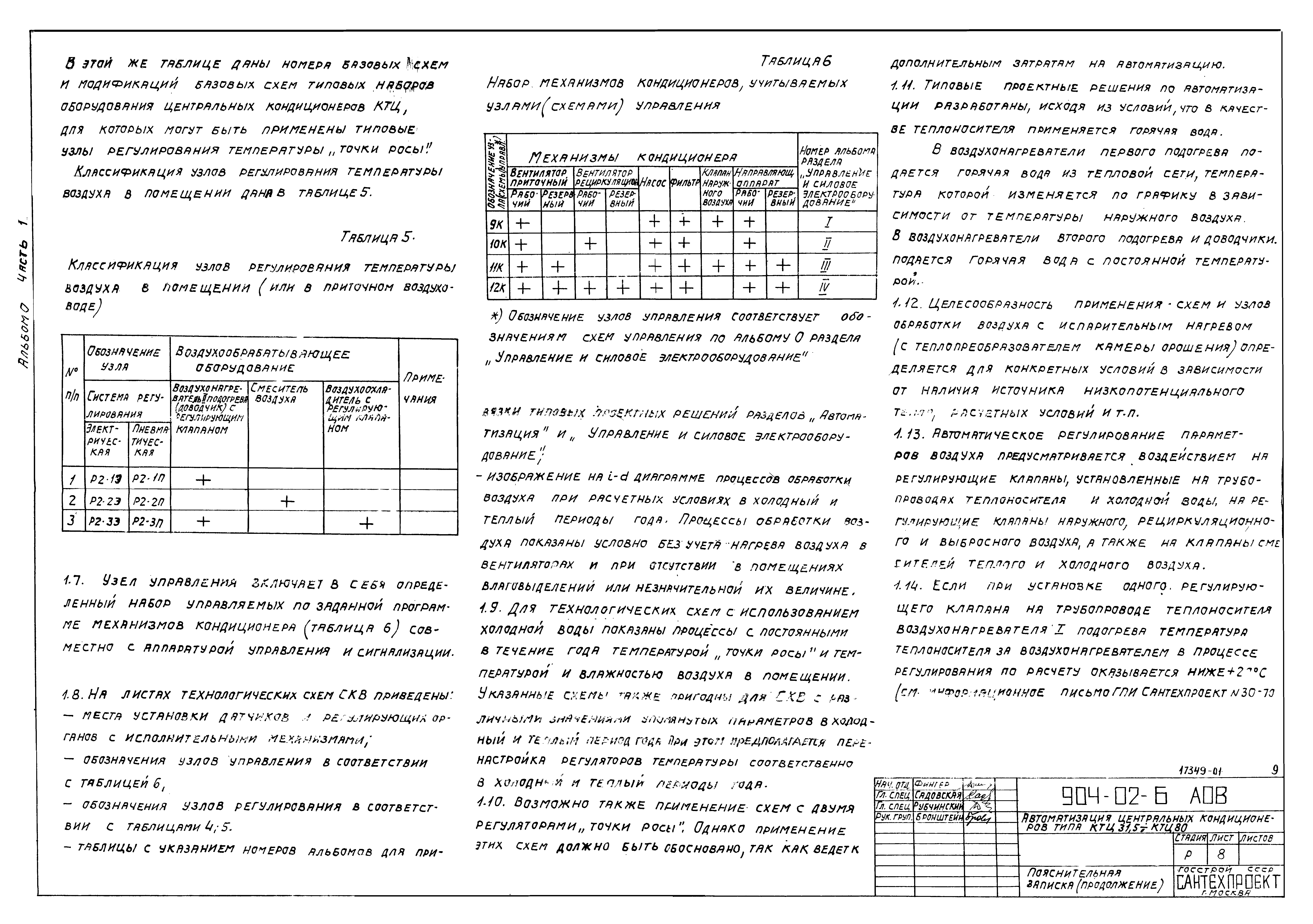 Типовые проектные решения 904-02-6