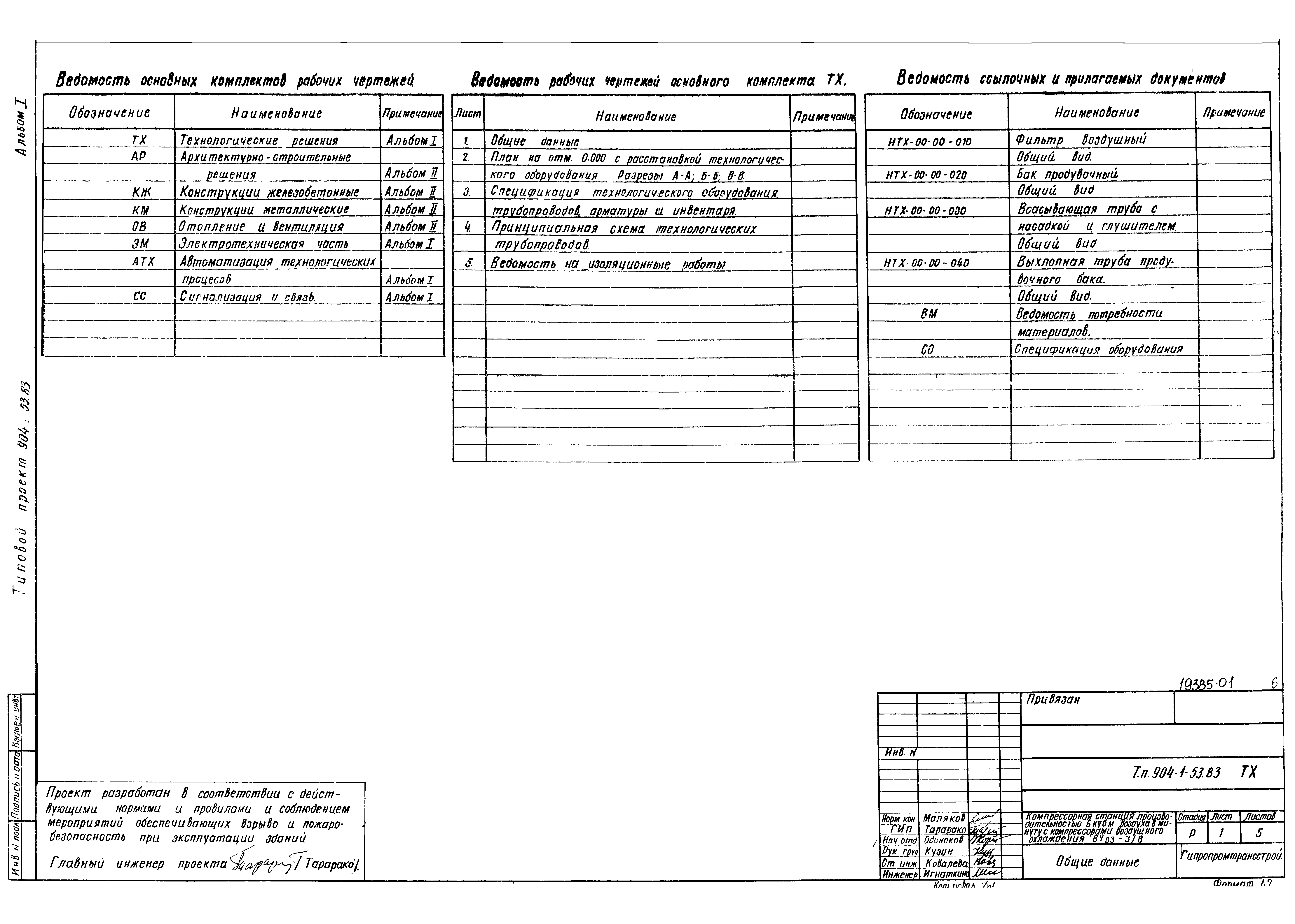 Типовой проект 904-1-53.83