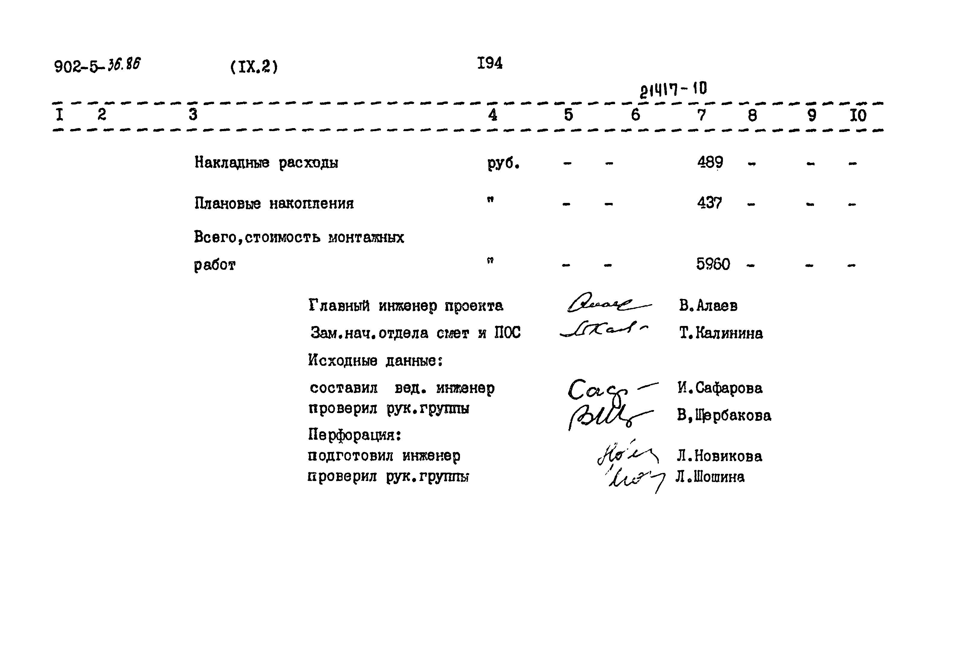 Типовой проект 902-5-36.86