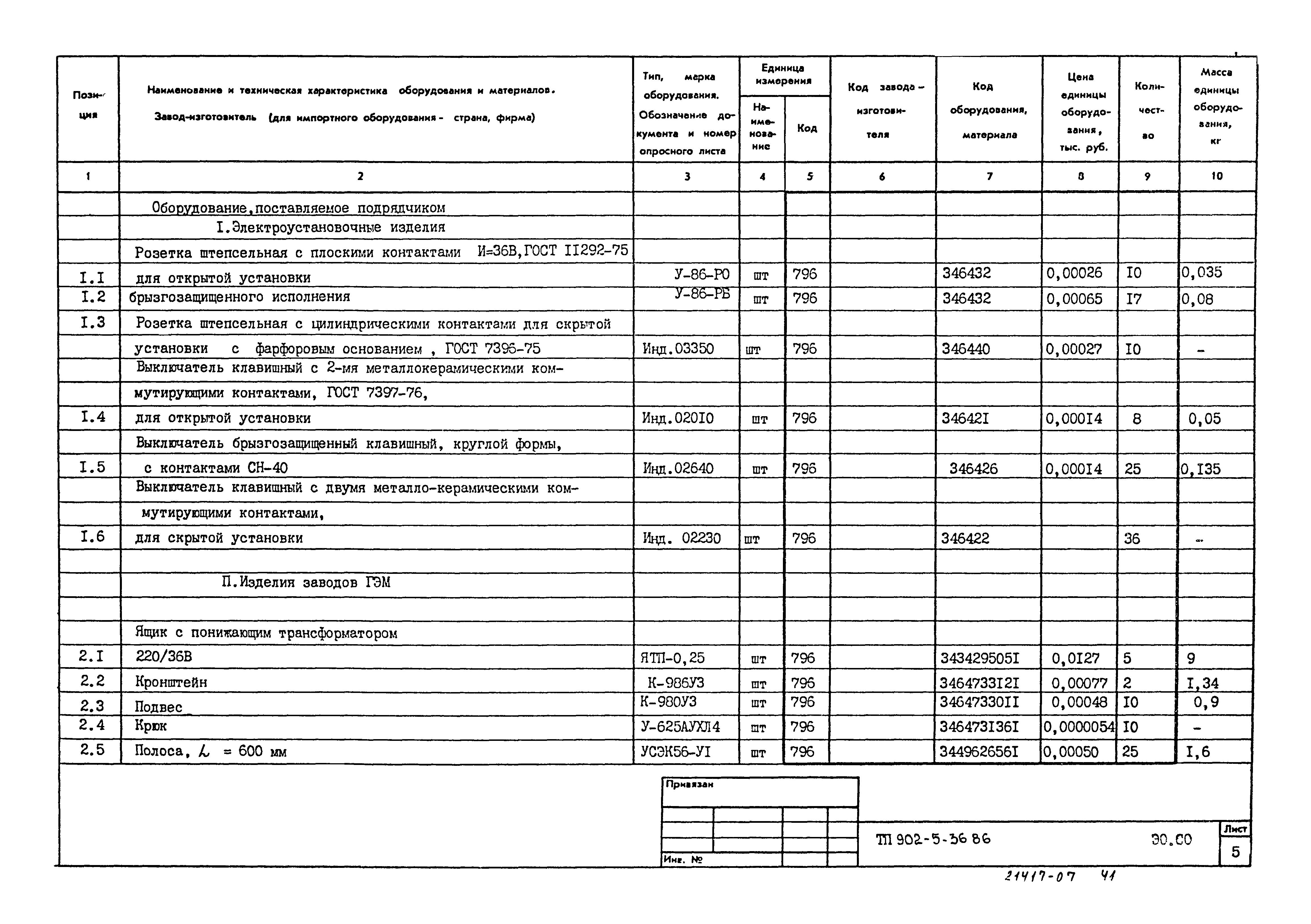Типовой проект 902-5-36.86