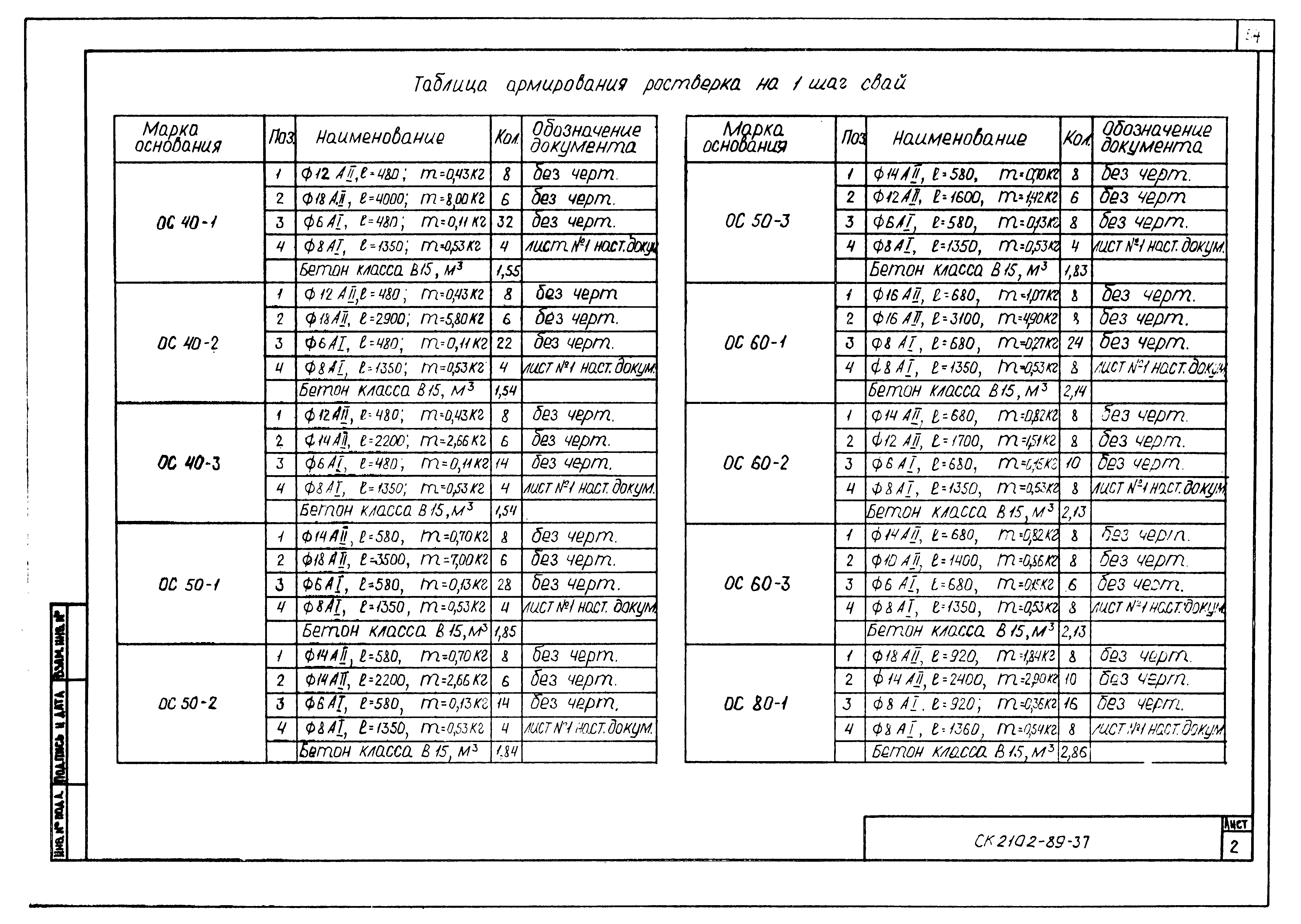 Альбом СК 2102-89