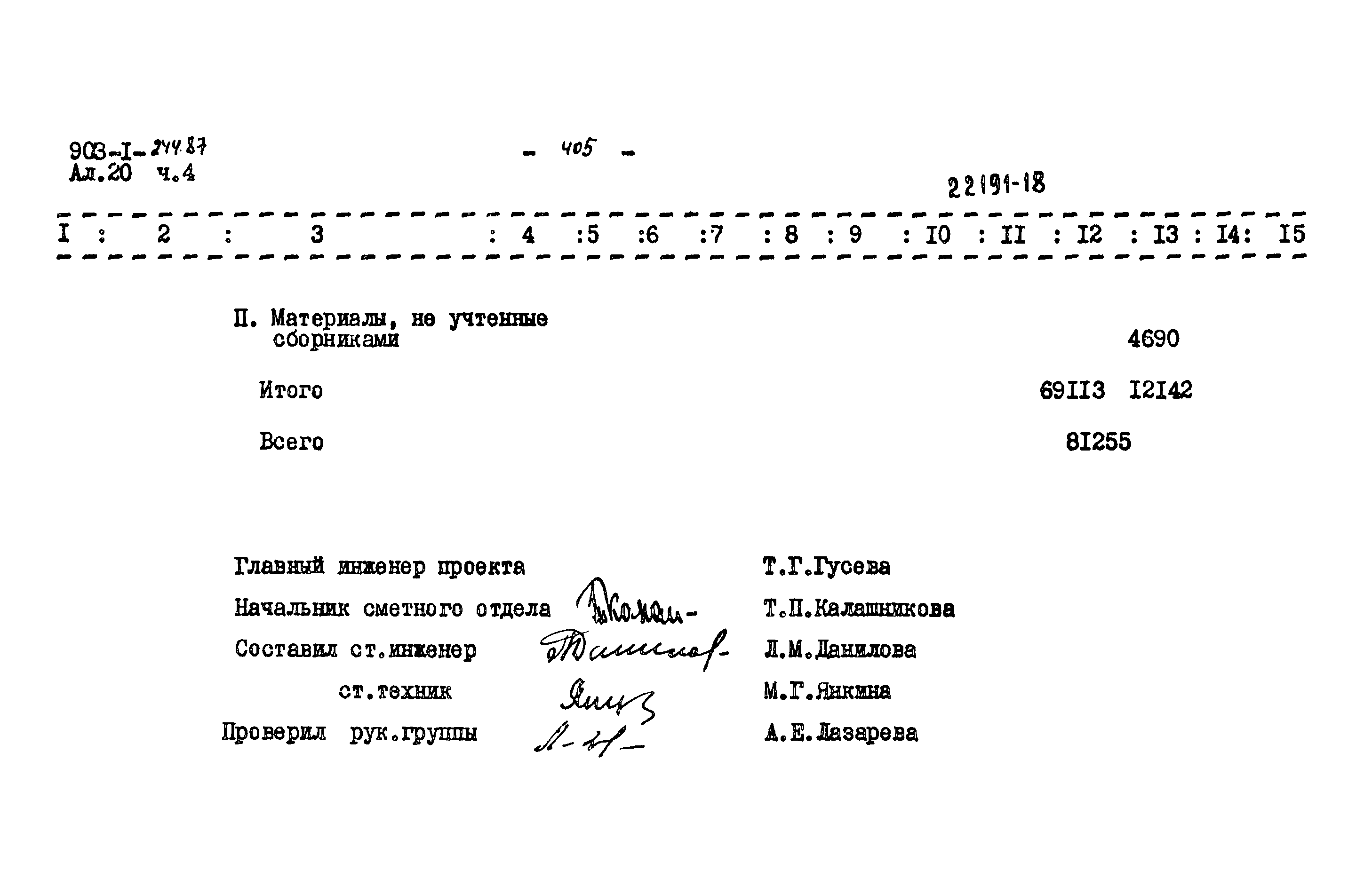Типовой проект 903-1-244.87